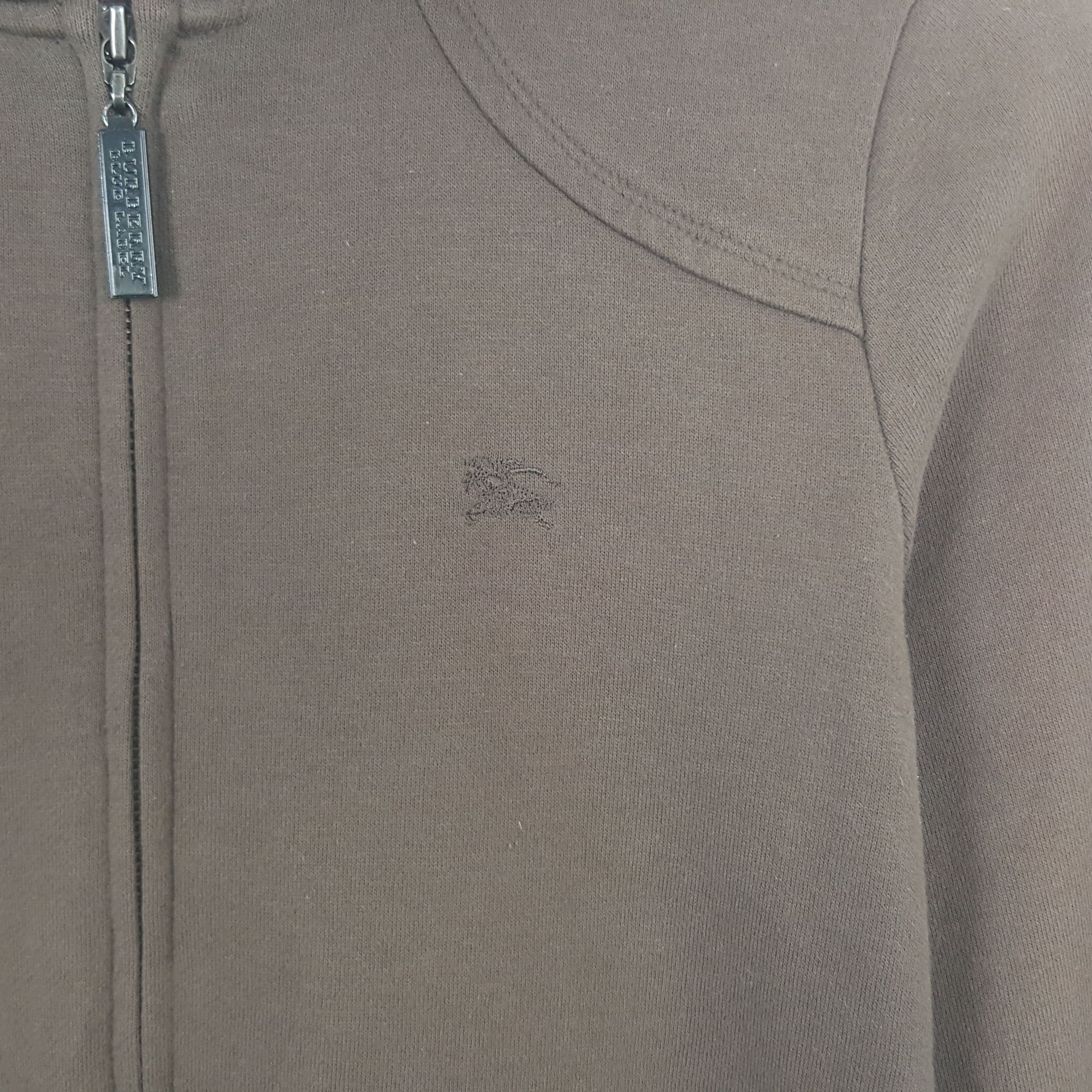 Burberry Vintage Burberry Blue Label Custom SpellOut Jacket Hoodie Size XS / US 0-2 / IT 36-38 - 4 Thumbnail