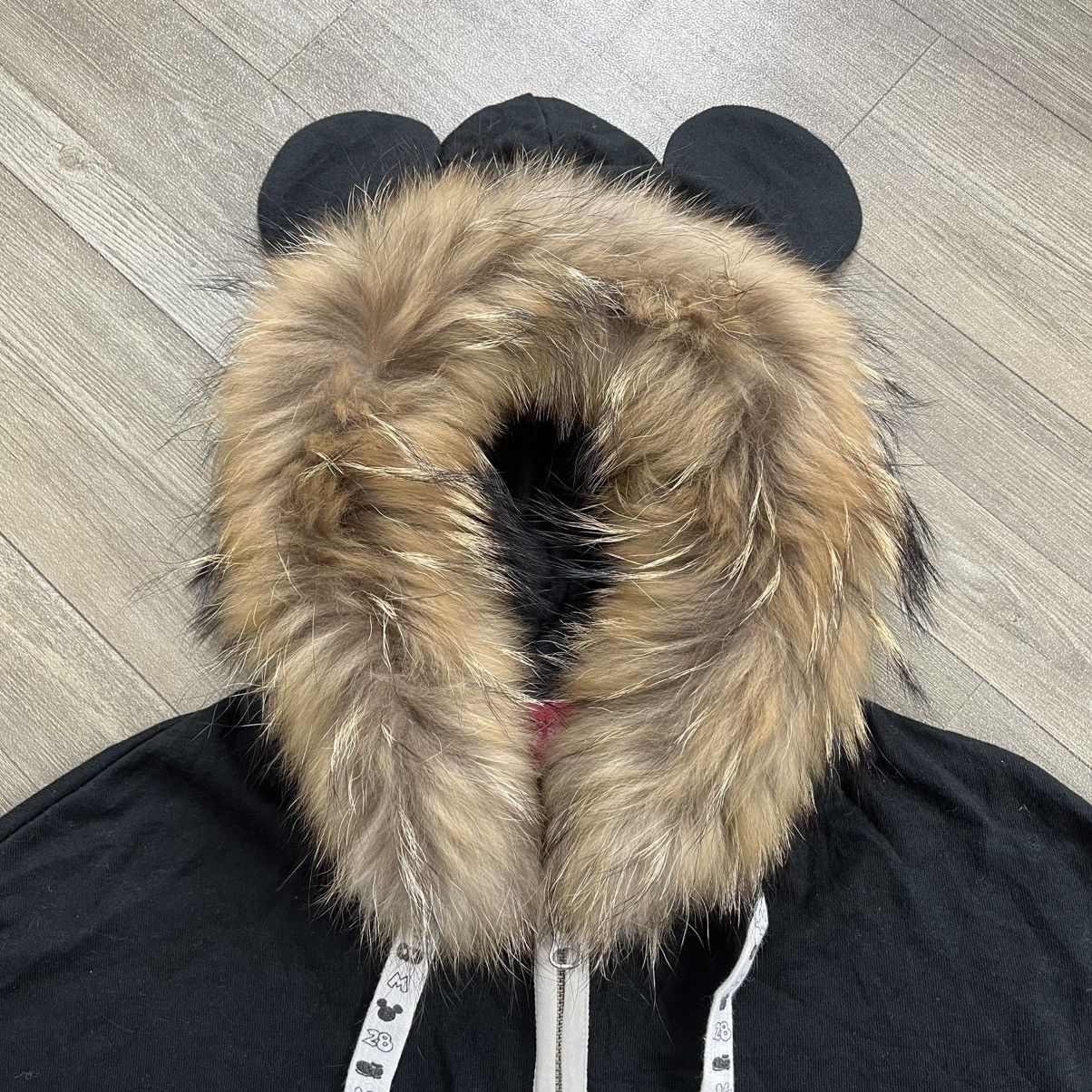 If Six Was Nine 2000s Mickey Mouse Ear Boxy Fur Hoodie Kmrii Lgb Style Y2K Size US M / EU 48-50 / 2 - 5 Thumbnail