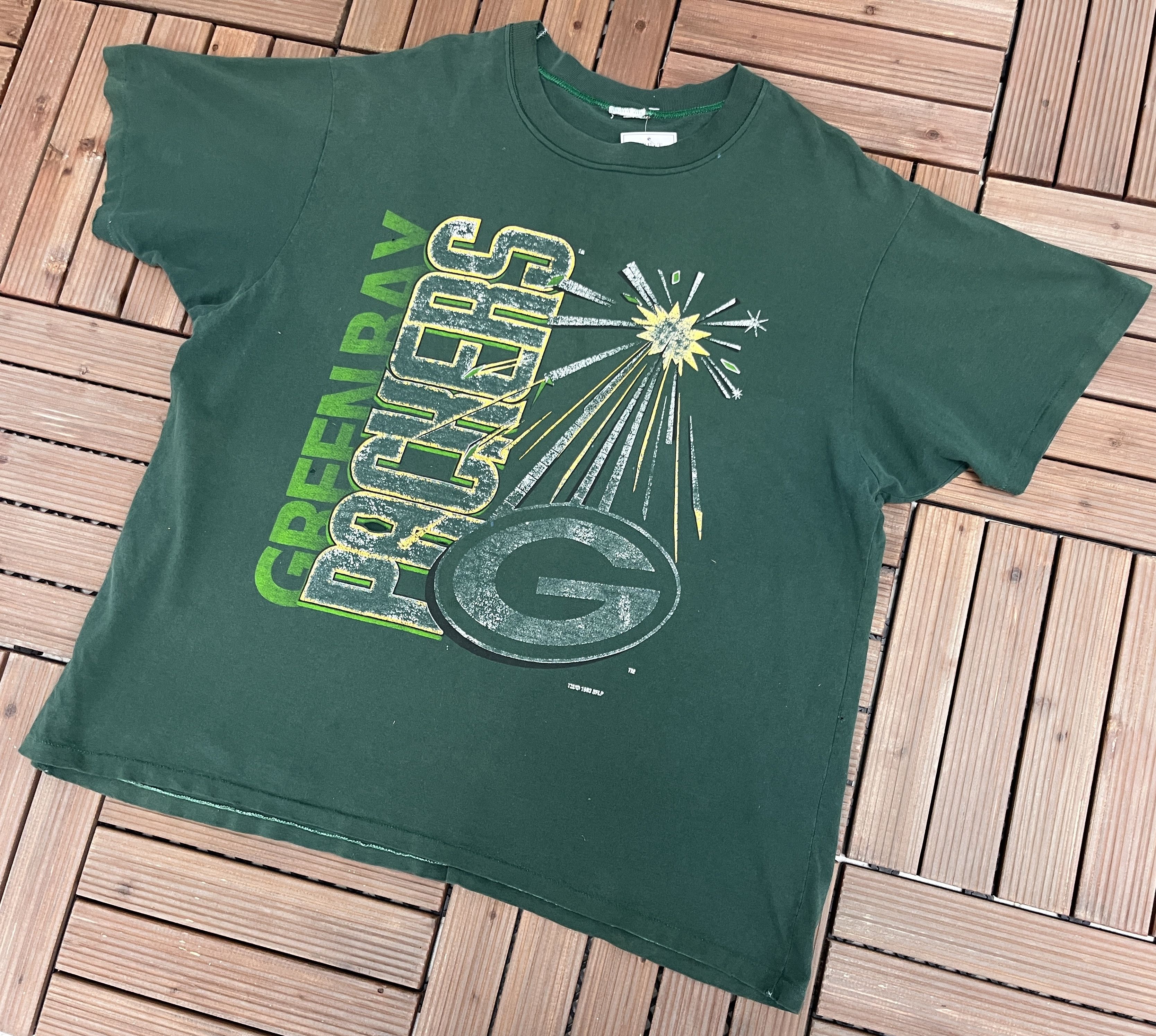 Vintage Green Bay Packers Vintage Green T-Shirt Tee Size US XXL / EU 58 / 5 - 4 Thumbnail