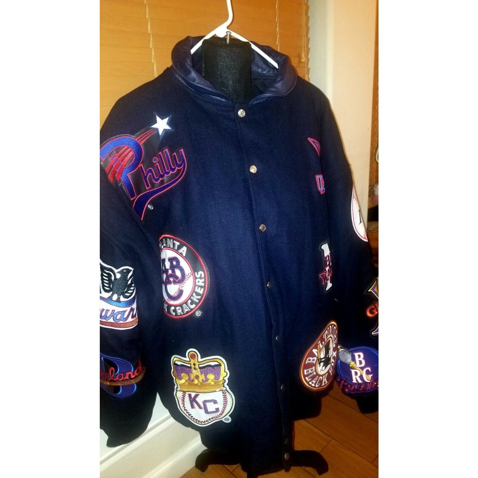 JH Design JH DESIGNS Jeff Hamilton League Patch Museum Jacket 3XL Size US XXL / EU 58 / 5 - 3 Thumbnail