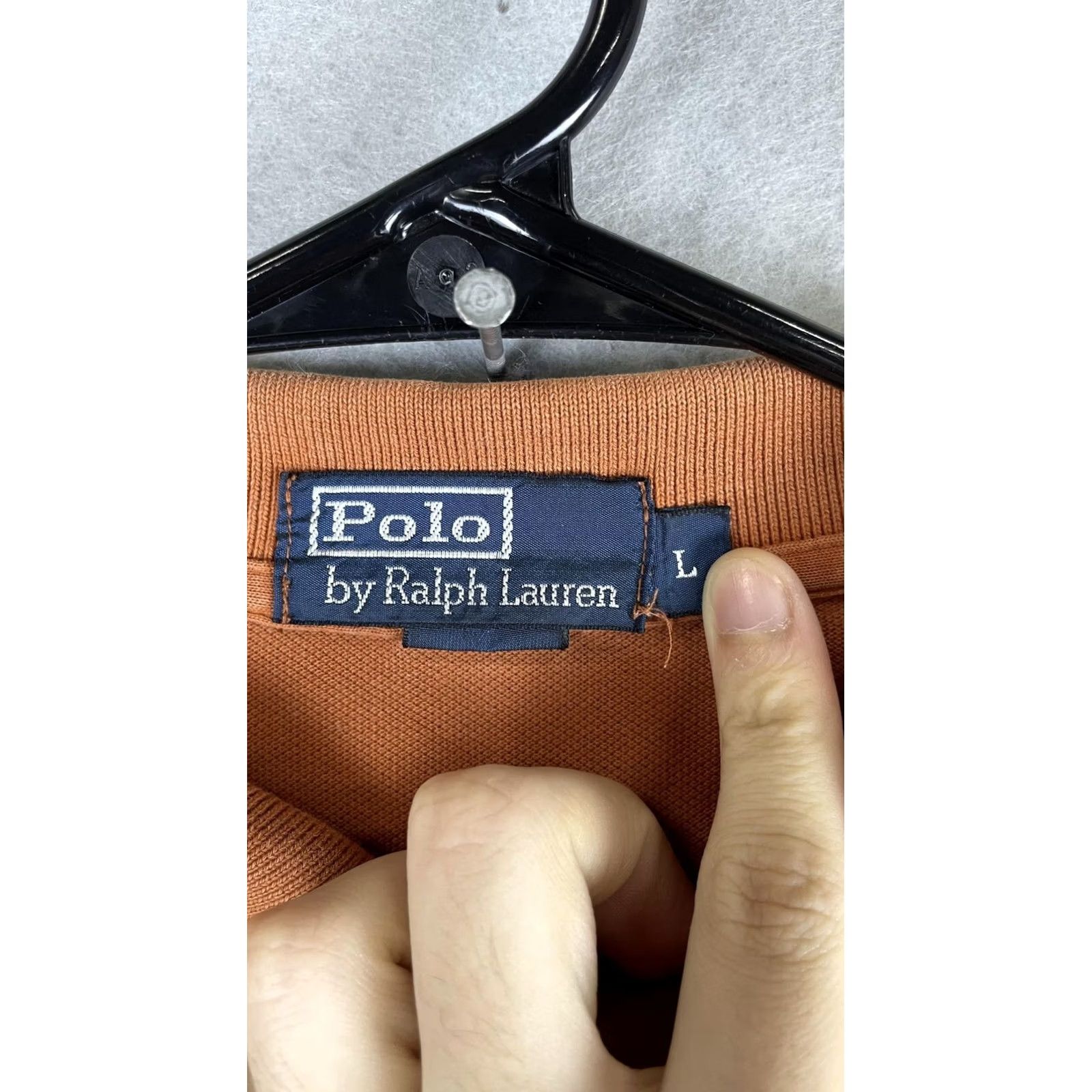 Polo Ralph Lauren Polo by Ralph Lauren Polo Shirt Mens L Brown Solid Pony Logo Short Sleeve Size US L / EU 52-54 / 3 - 4 Thumbnail