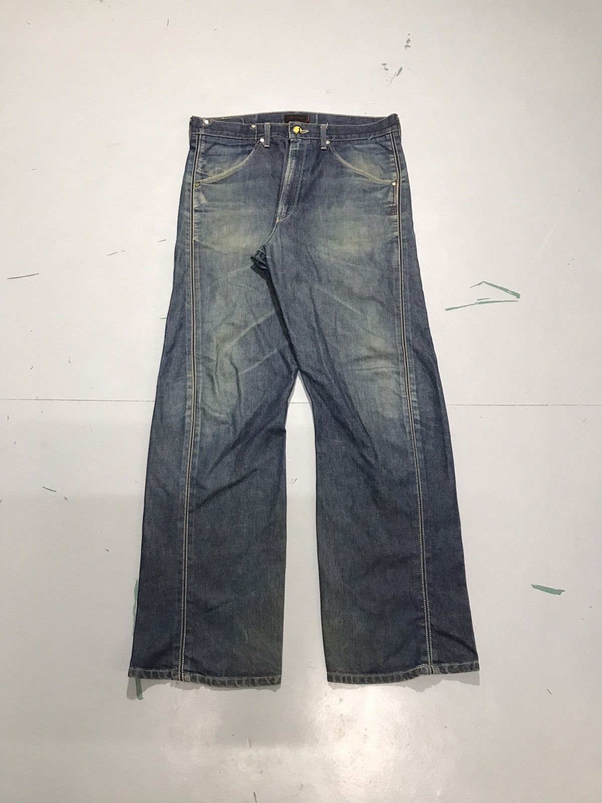 Levi's Vintage Levi’s engineer jeans Size US 34 / EU 50 - 1 Thumbnail