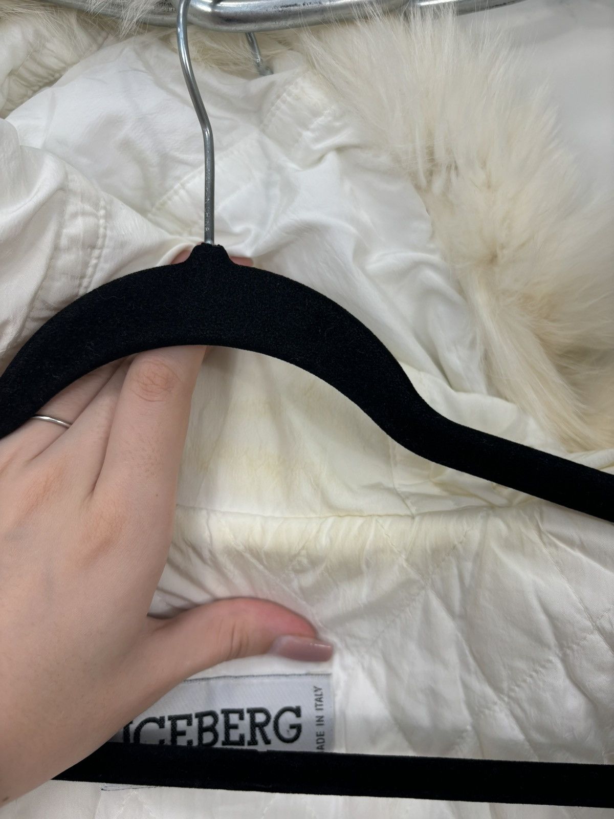 Iceberg Vintage Iceberg History Big Logo Luxury Down Puffer Jacket Size XS / US 0-2 / IT 36-38 - 17 Thumbnail