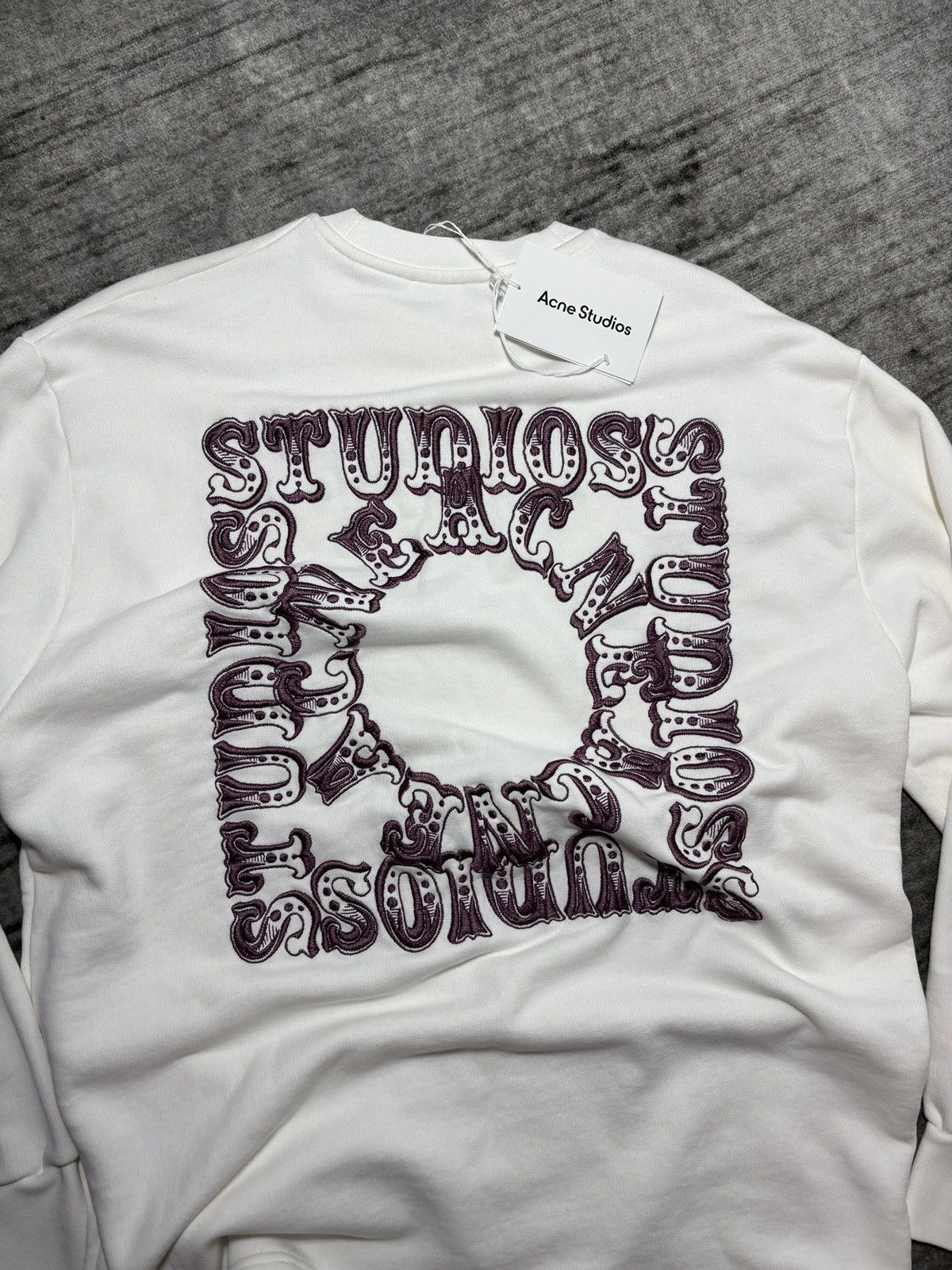 Acne Studios NWT Acne Studios Graphic Printed Crewneck Sweatshirt Size US M / EU 48-50 / 2 - 4 Thumbnail