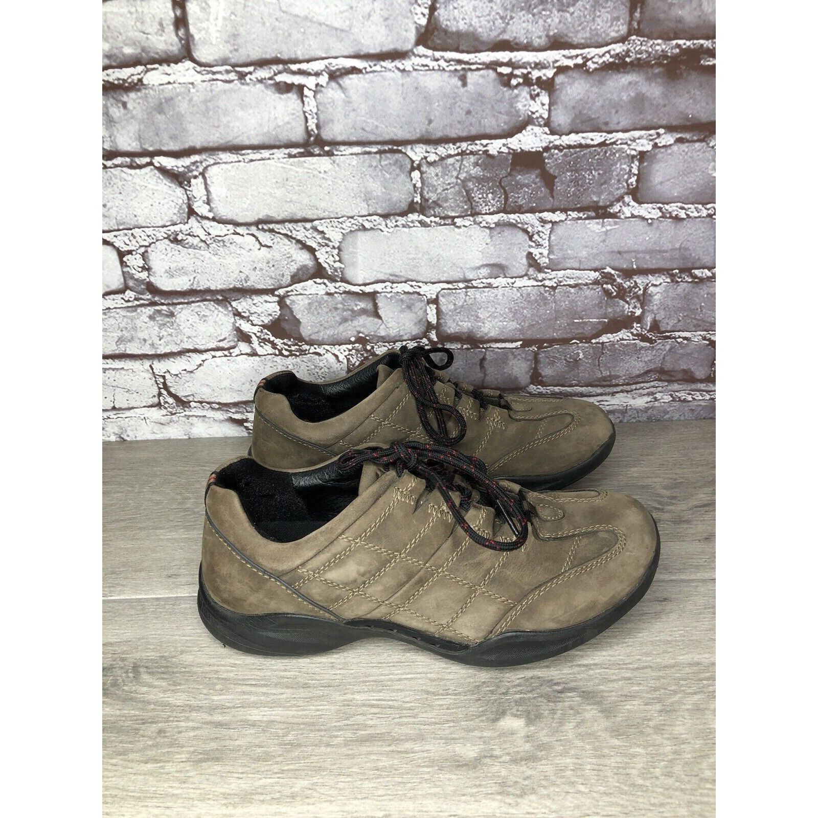 Clarks Clarks Wave Brown Suede Leather Casual Comfort Walking Shoes Size US 7.5 / EU 40-41 - 3 Thumbnail