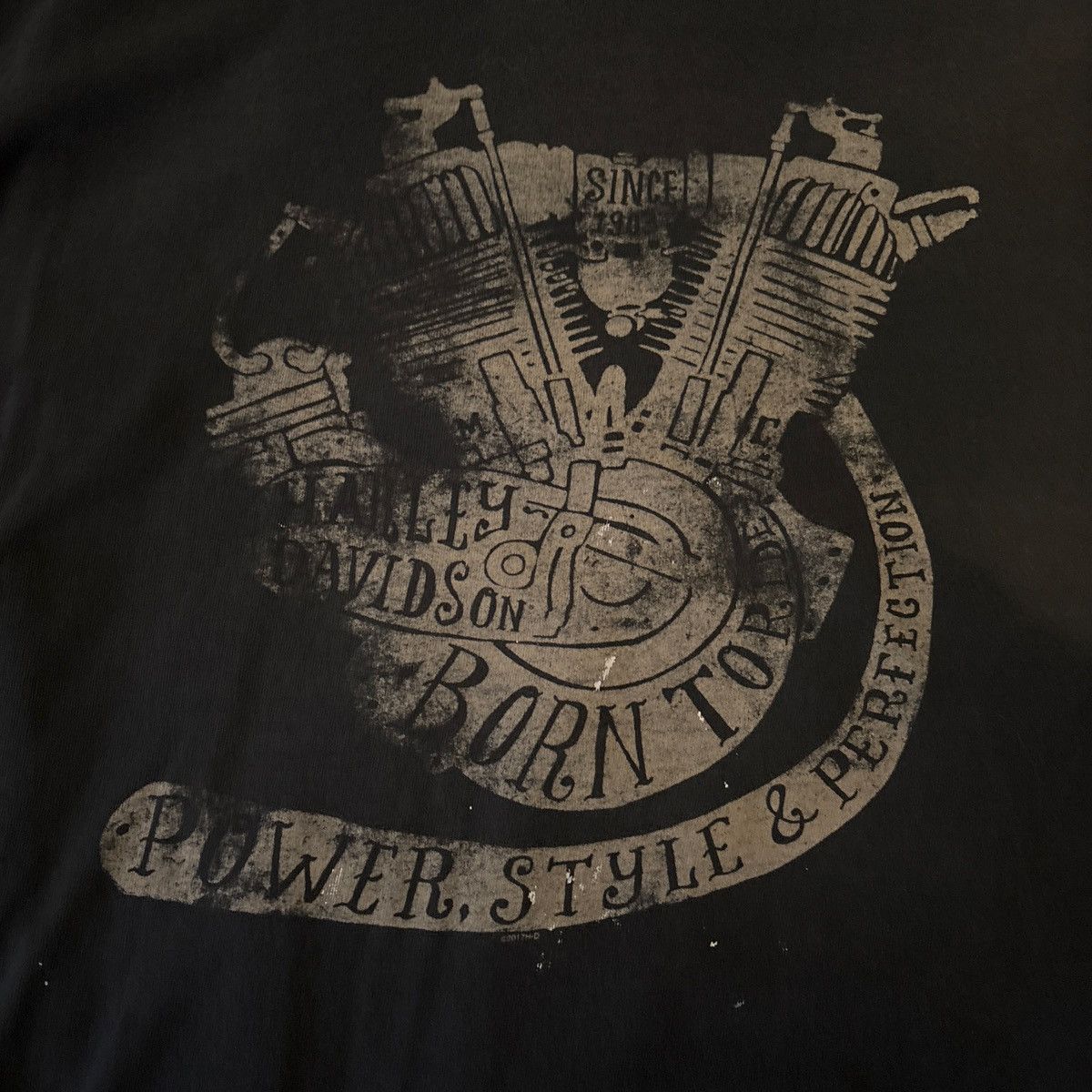 Harley Davidson Vintage Harley Davidson t-shirt size large black Size US L / EU 52-54 / 3 - 2 Thumbnail