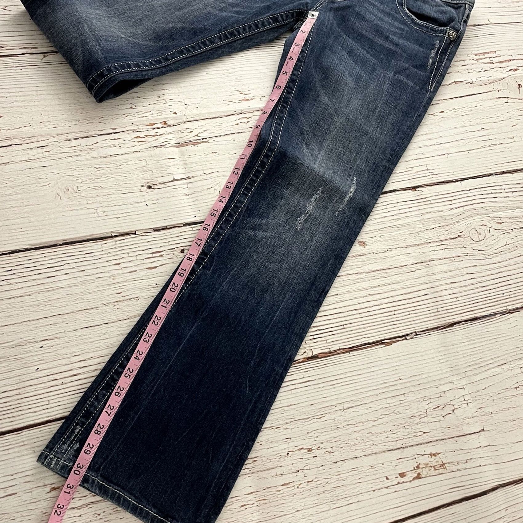Miss Me Miss Me Jeans Bootscut Denim Blue Women 30 Medium Wash Jeans Womens Size 30 Miss Me Blue Denim Jeans Women's 30 Size 30" / US 8 / IT 44 - 6 Thumbnail