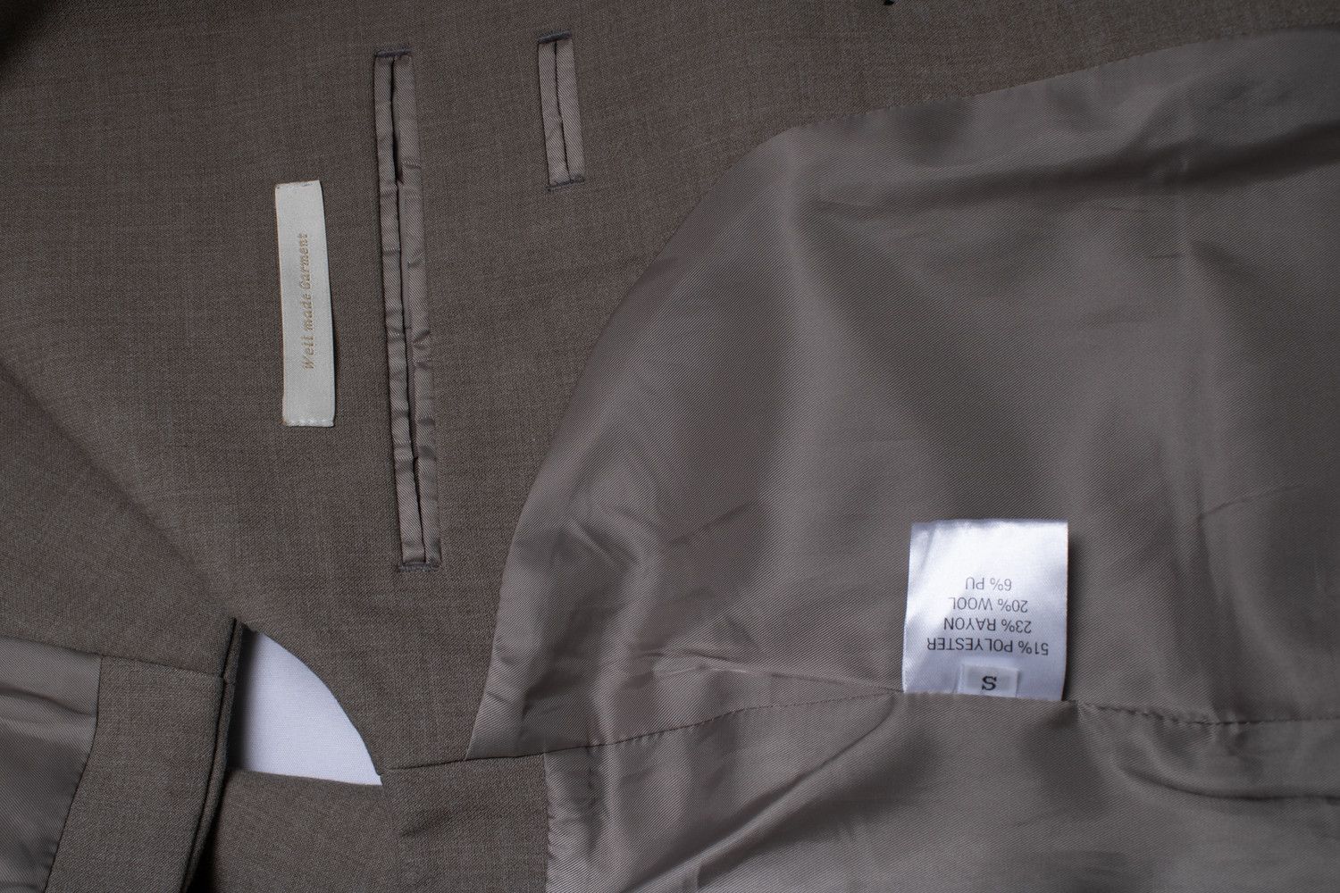 Other 3.Another, taupe double breasted vest Size S / US 4 / IT 40 - 5 Thumbnail