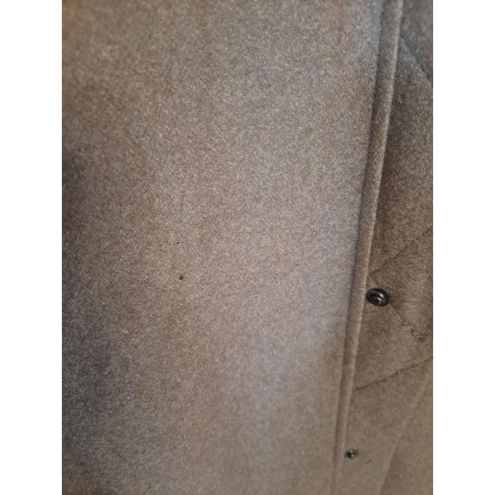 London Fog London Fog Tan Wool Blend Zip/Snap Coat Size Large Size US L / EU 52-54 / 3 - 3 Thumbnail