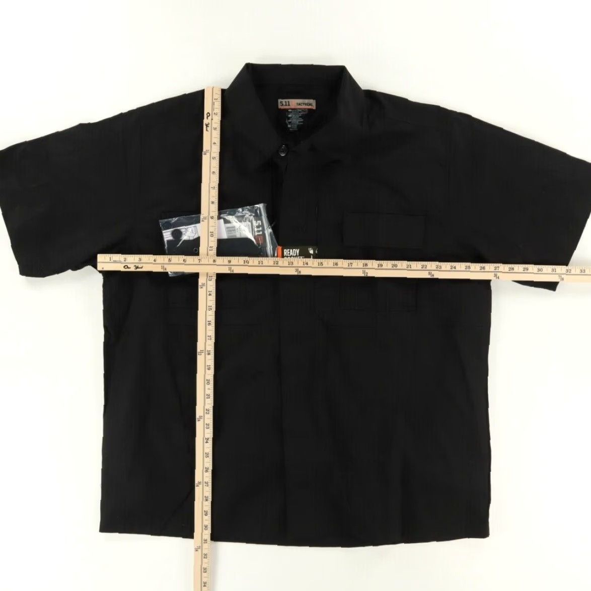 Vintage 5.11 Tactical Taclite TDU Button Down Shirt Black Men's XL Shirt Size US XL / EU 56 / 4 - 3 Thumbnail