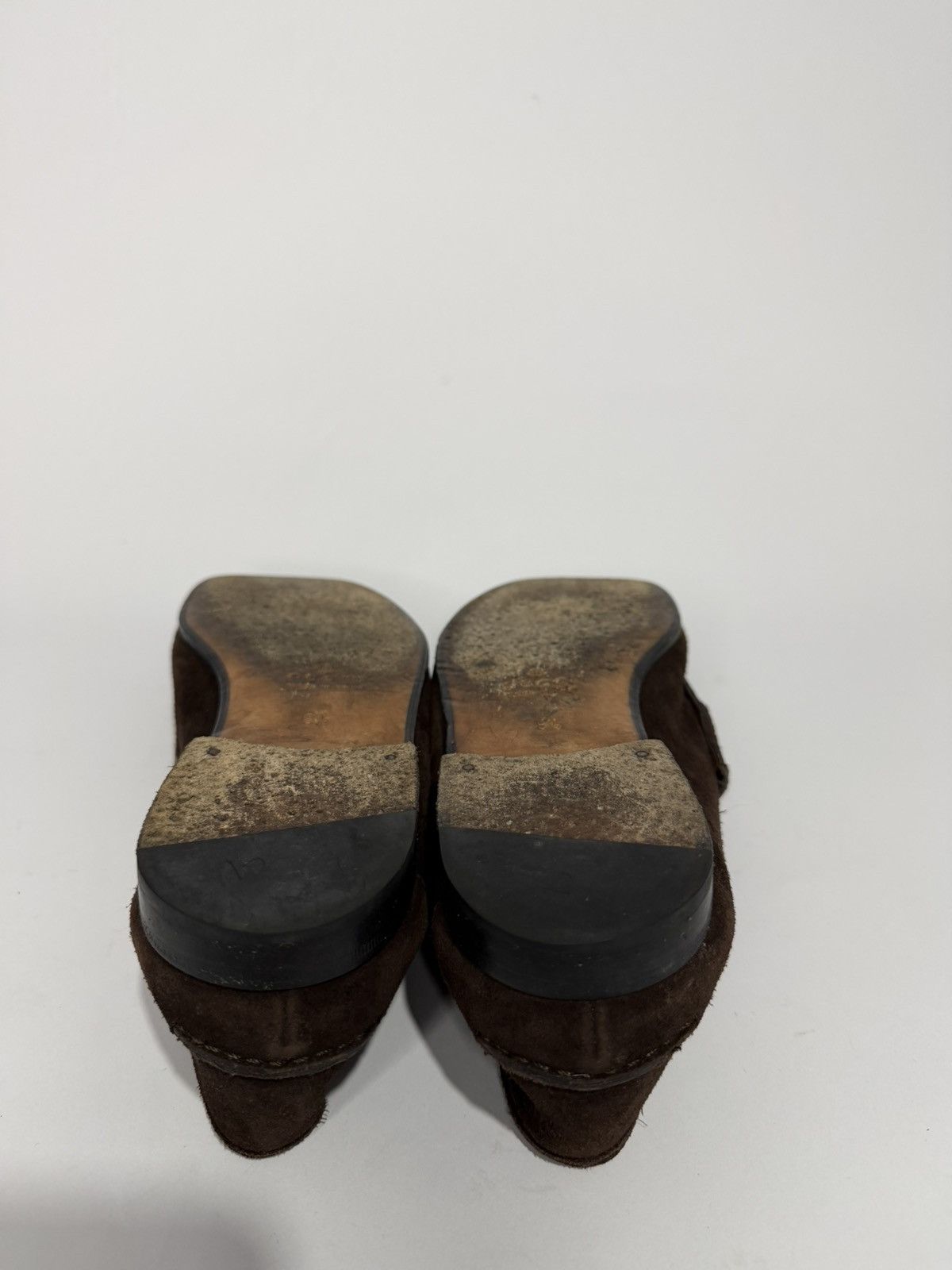 Gucci Gucci Brown Suede Horsebit Loafers Size 9.5US Size US 9.5 / EU 42-43 - 9 Thumbnail