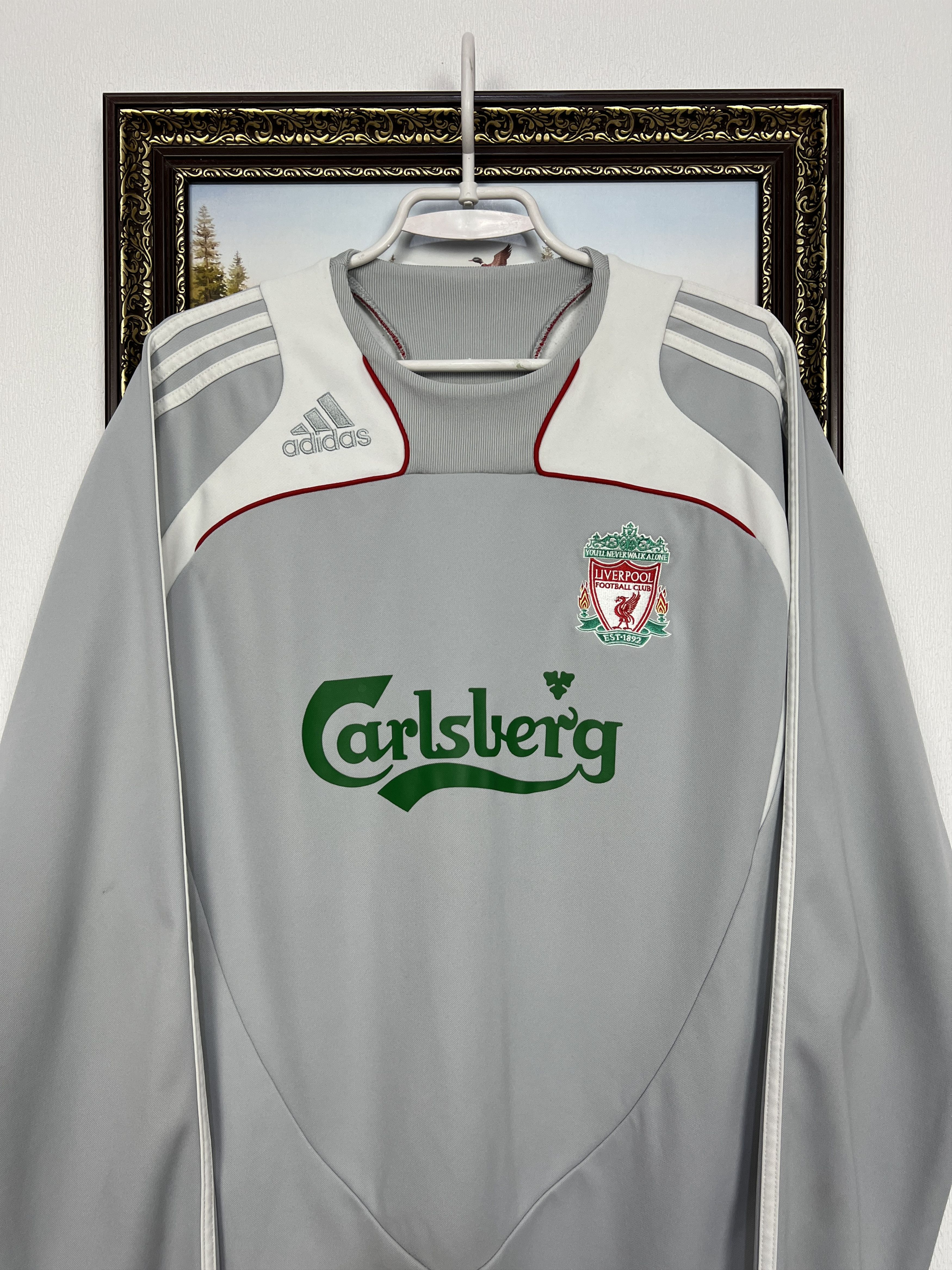 Adidas Vintage Adidas Liverpool Football Sweatshirt Soccer Crewneck Size US M / EU 48-50 / 2 - 2 Thumbnail