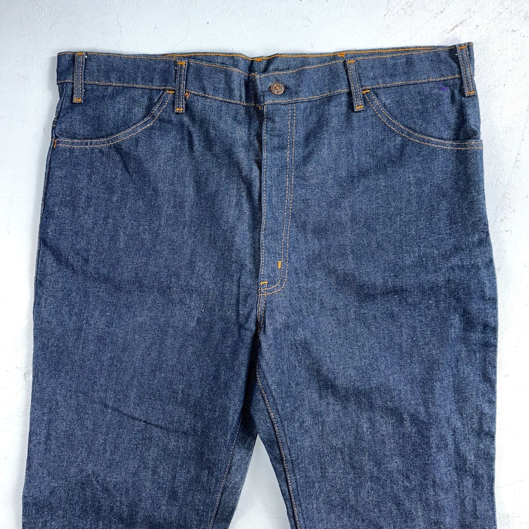 Levi's VINTAGE Levi's 646 Jeans Bootcut Mens 42 Regular 32in Blue Denim NOS USA 70s Bell Bottom Size US 42 / EU 58 - 2 Thumbnail