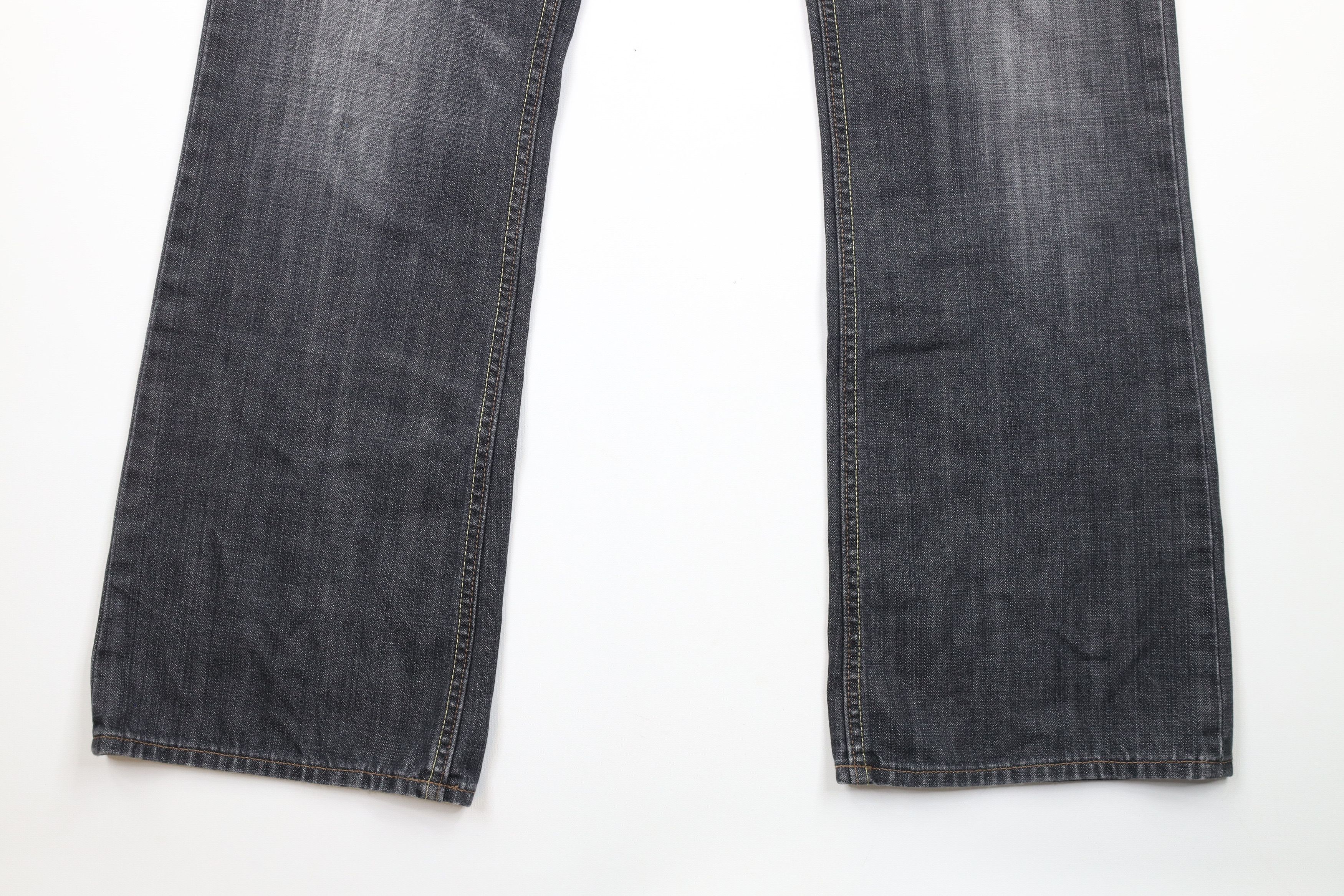Banana Republic Vintage Banana Republic Wide Leg Denim Jeans Gray Cotton Size US 34 / EU 50 - 4 Thumbnail