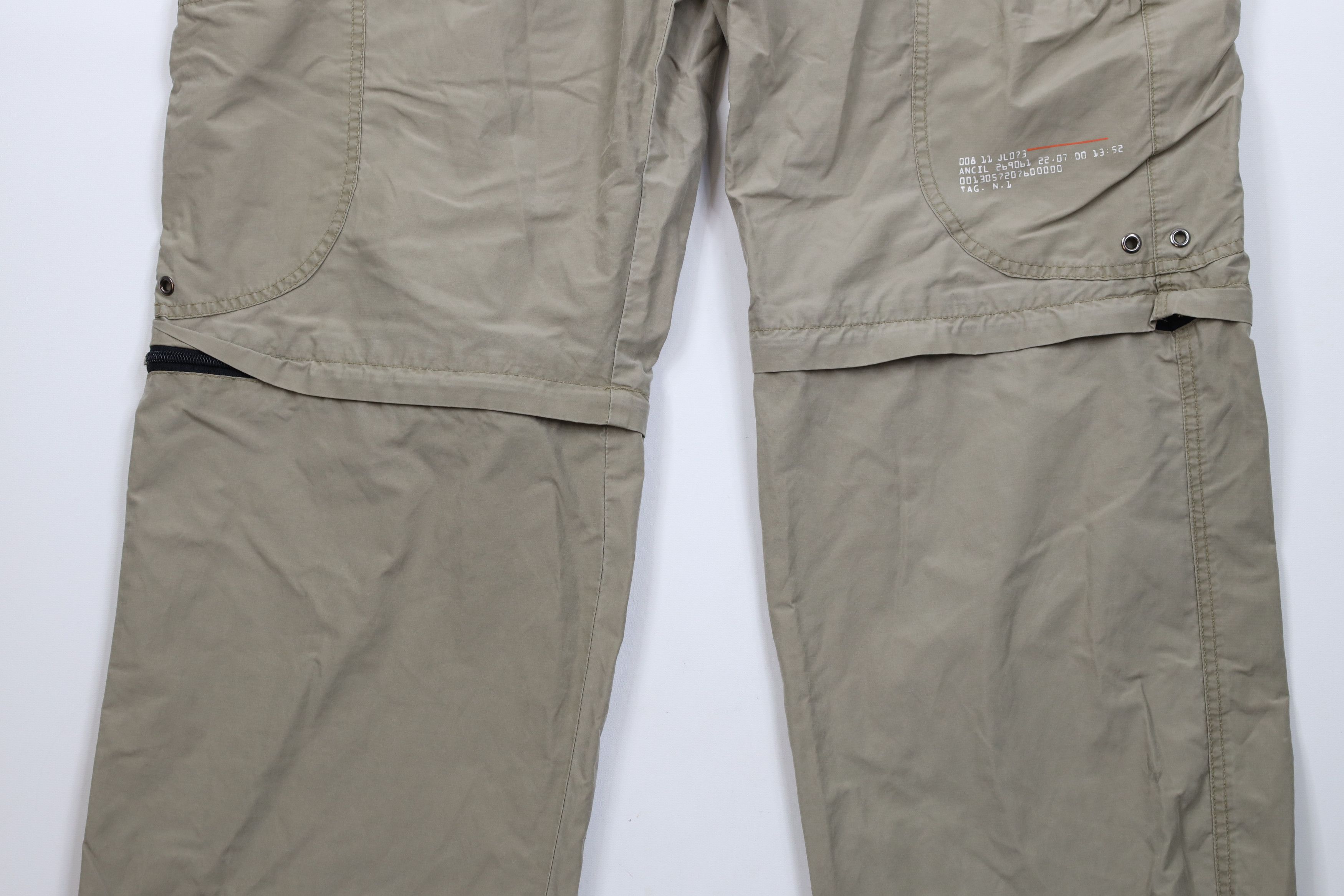Vintage Vintage 90s Y2K Streetwear Convertible Cargo Pants Shorts Size US 36 / EU 52 - 3 Thumbnail