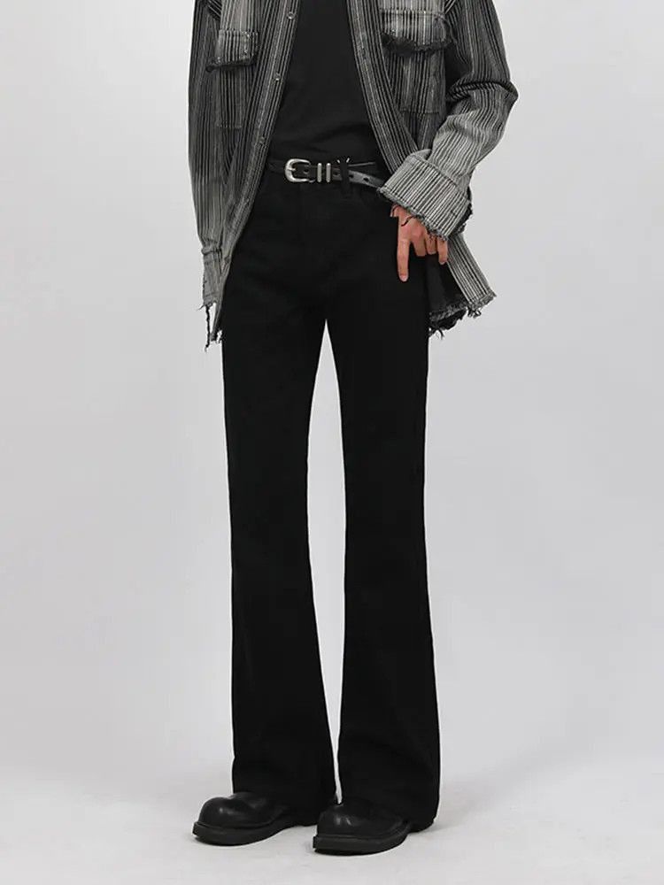 Japanese Brand Retro loose micro flared jeans Size US 32 / EU 48 - 4 Thumbnail