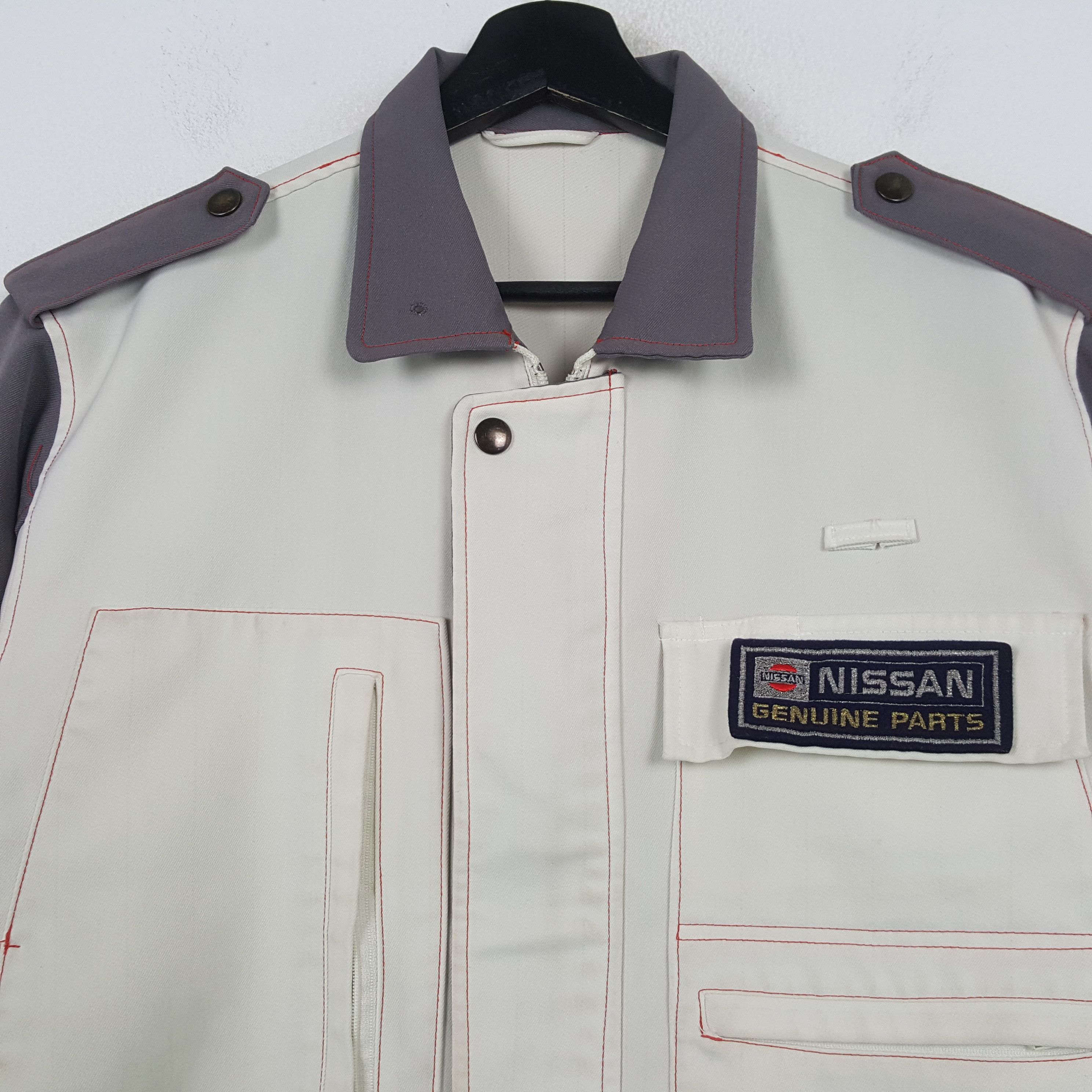 Vintage NISSAN Japanese Motorsports Racing Workwear Jacket C293N7 Size US M / EU 48-50 / 2 - 4 Thumbnail