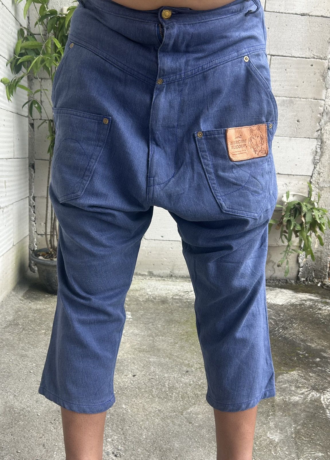 mercibeaucoup Mercibeaucoup Issey Miyake Drop Crotch Pants Size US 32 / EU 48 - 1 Thumbnail