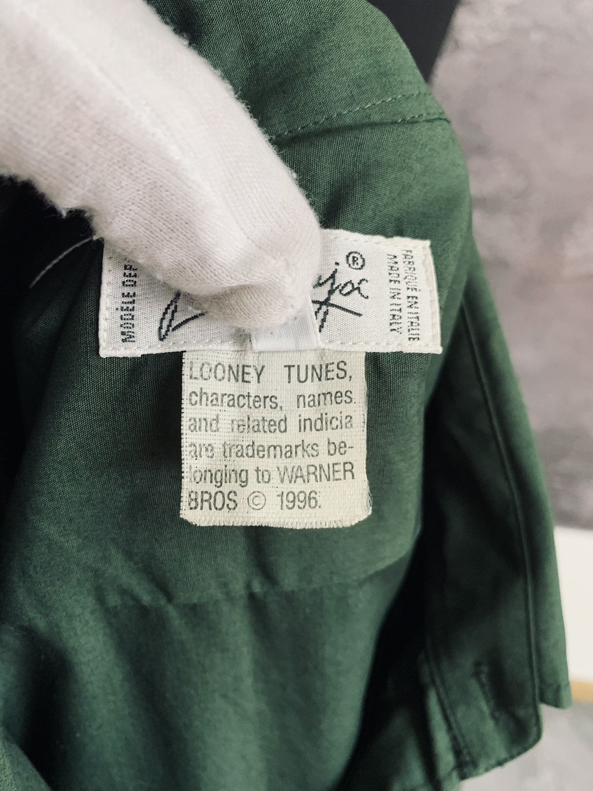Jean Charles De Castelbajac × Warner Bros Rare JC de Castelbajac Looney Tunes 1996 Wile E.Coyote Shirt Size US XXL / EU 58 / 5 - 8 Thumbnail
