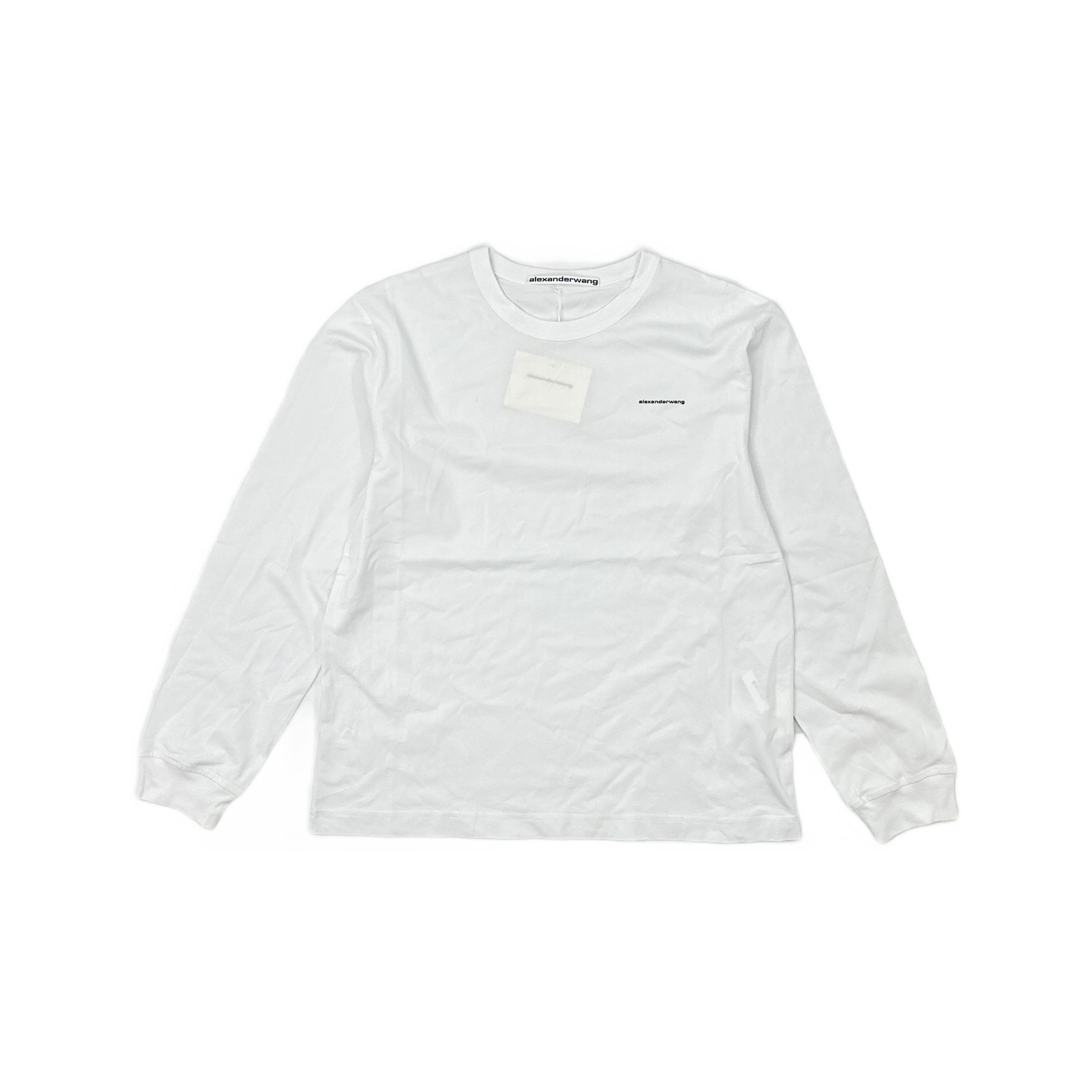 Alexander Wang Alexander Wang Logo Long Sleeve T-Shirt Size L Size US L / EU 52-54 / 3 - 1 Thumbnail