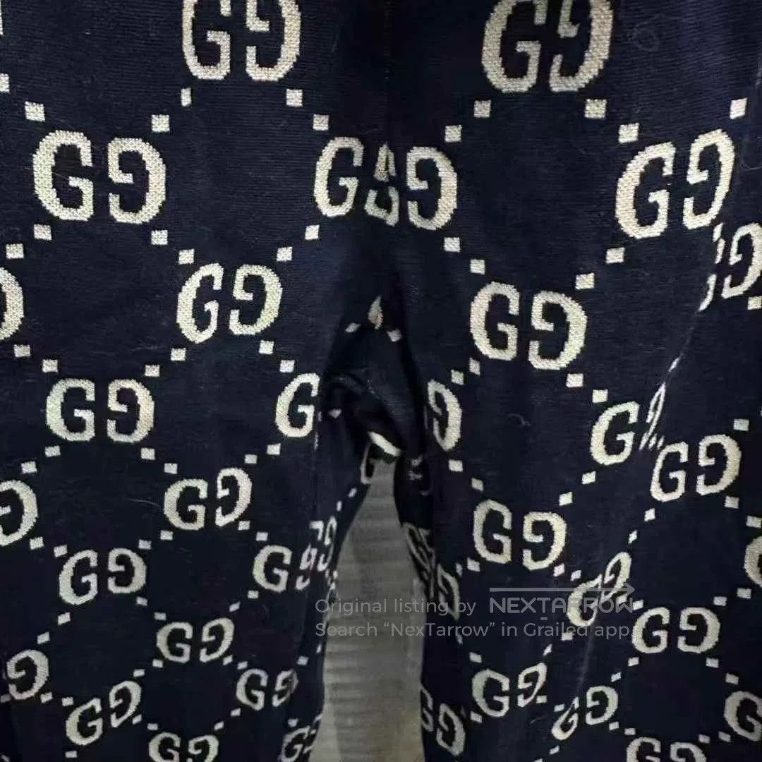 Gucci Gucci Blue GG Monogram Pants S. Size US 26 / EU 42 - 3 Thumbnail