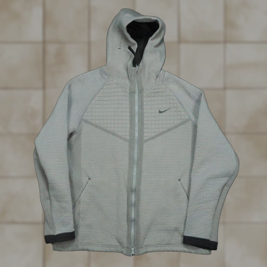 Nike Nike Hoodie Men Large Gray Tech Pack Sportswear Full Zip Pockets Hooded Size US L / EU 52-54 / 3 - 1 Thumbnail