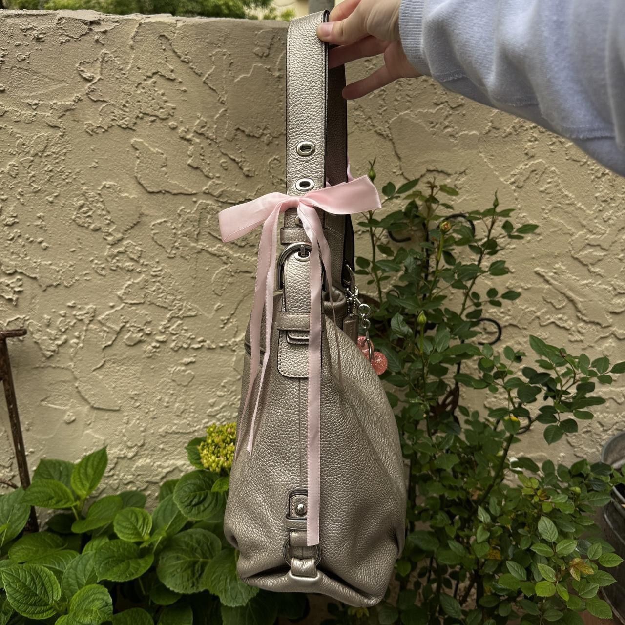 Coach Y2K Silver Coach Slouchy Hobo Bag Size ONE SIZE - 4 Thumbnail