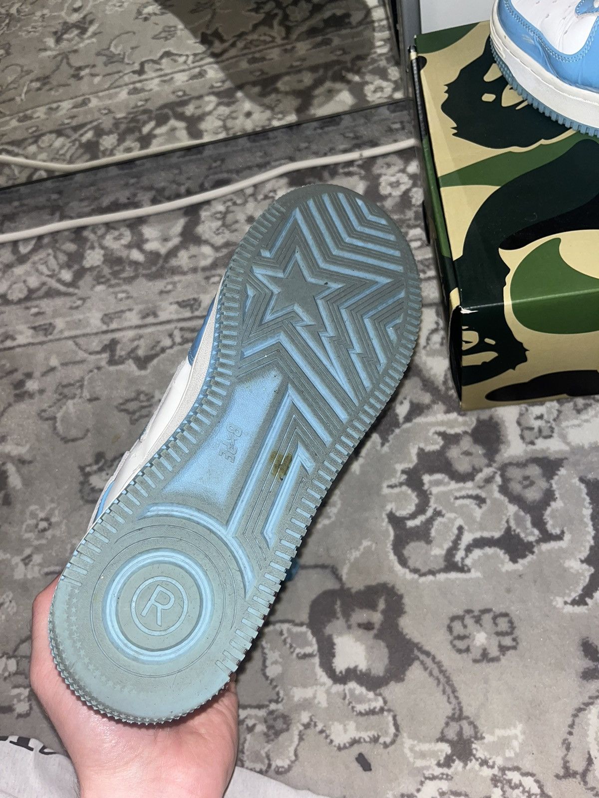Bape Bapesta SAX 2021 Size US 9.5 / EU 42-43 - 9 Thumbnail