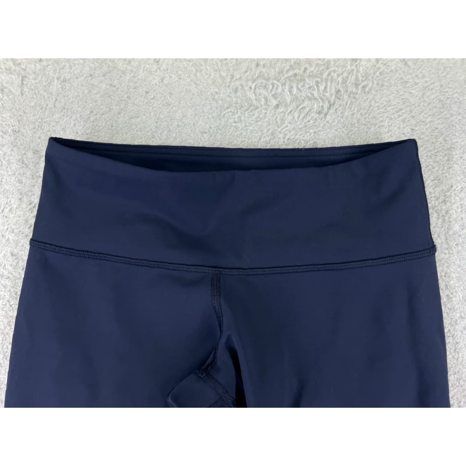 Lululemon Lululemon Wunder Under Crop Pants Womens 4 Blue 20in Inseam Yoga Activewear Size 27" / US 4 / IT 40 - 4 Thumbnail