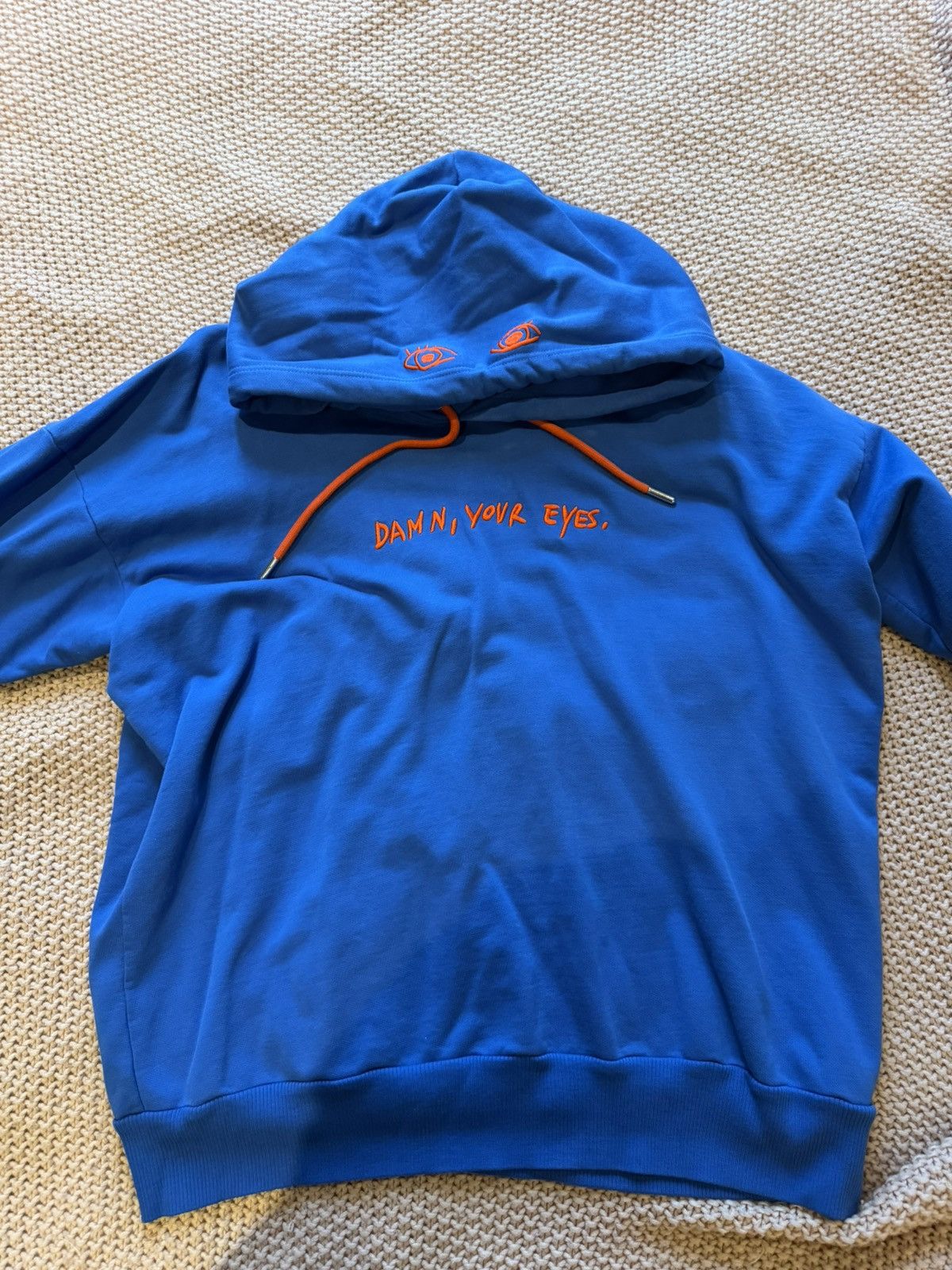 Diesel Diesel Hoodie – “Damn Your Eyes” Embroidery Size US M / EU 48-50 / 2 - 1 Thumbnail
