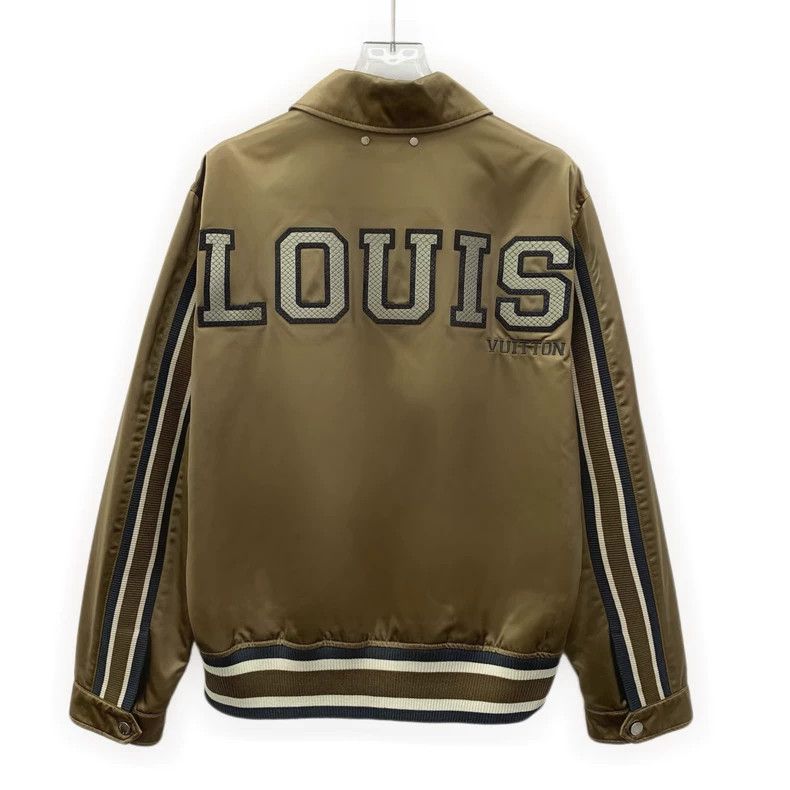 Louis Vuitton Louis Vuitton Brown logo monogrammed embroidered cotton la Size US M / EU 48-50 / 2 - 2 Thumbnail