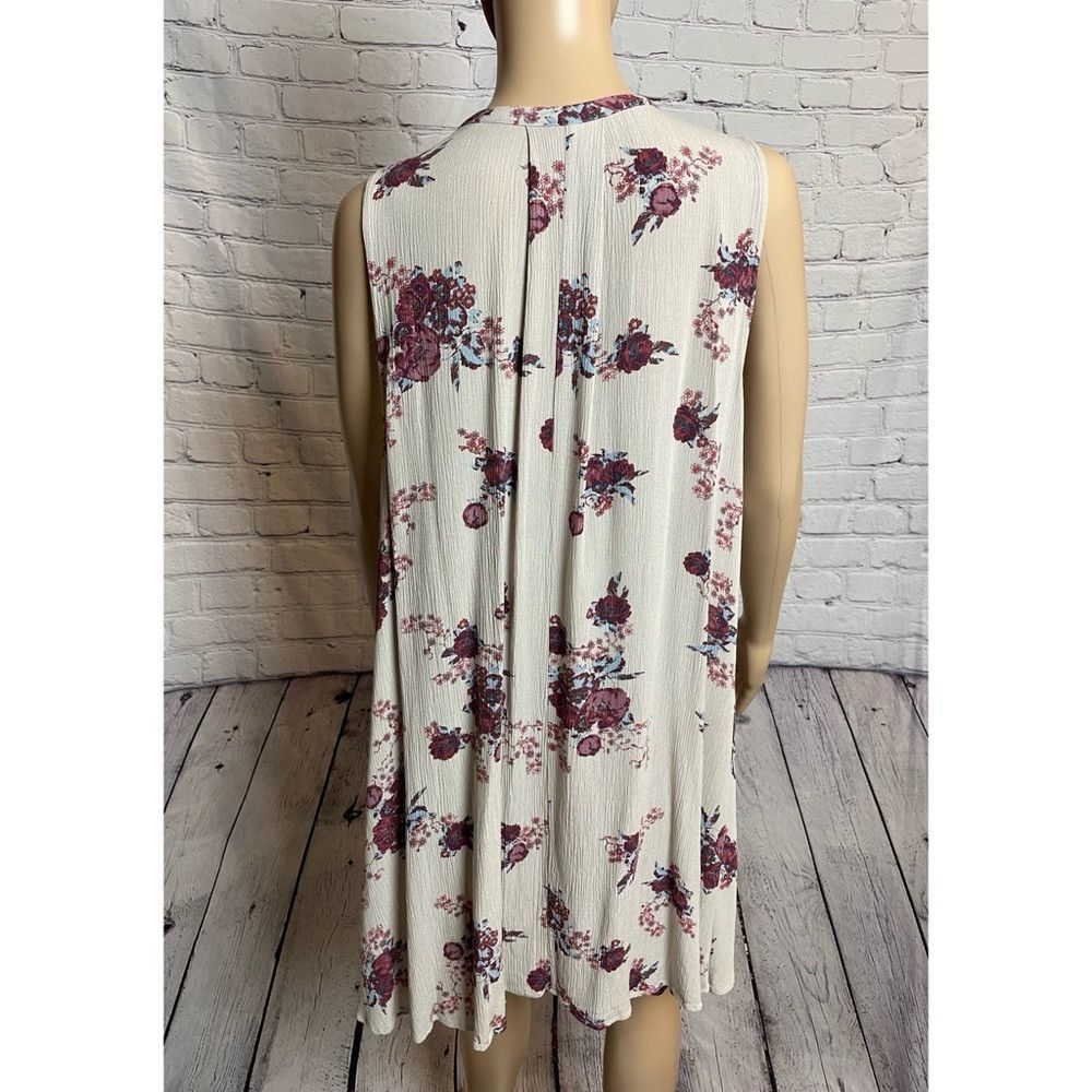 Free People New Free People Tree Swing Tunic Sleeveless Washed Stone Co Size XS / US 0-2 / IT 36-38 - 5 Thumbnail