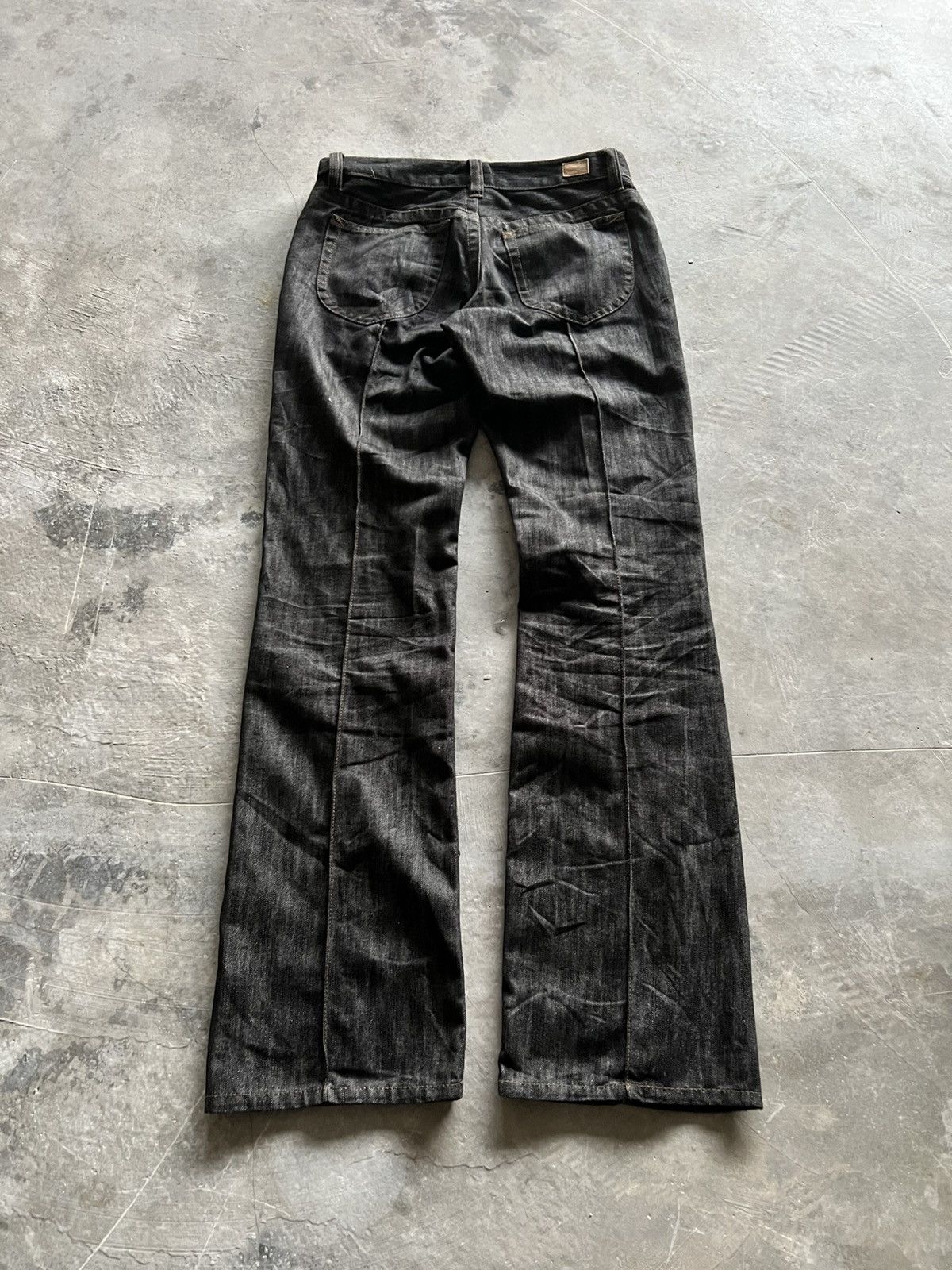 If Six Was Nine flare pleated nicole club for men denim rare design Size US 29 - 13 Thumbnail