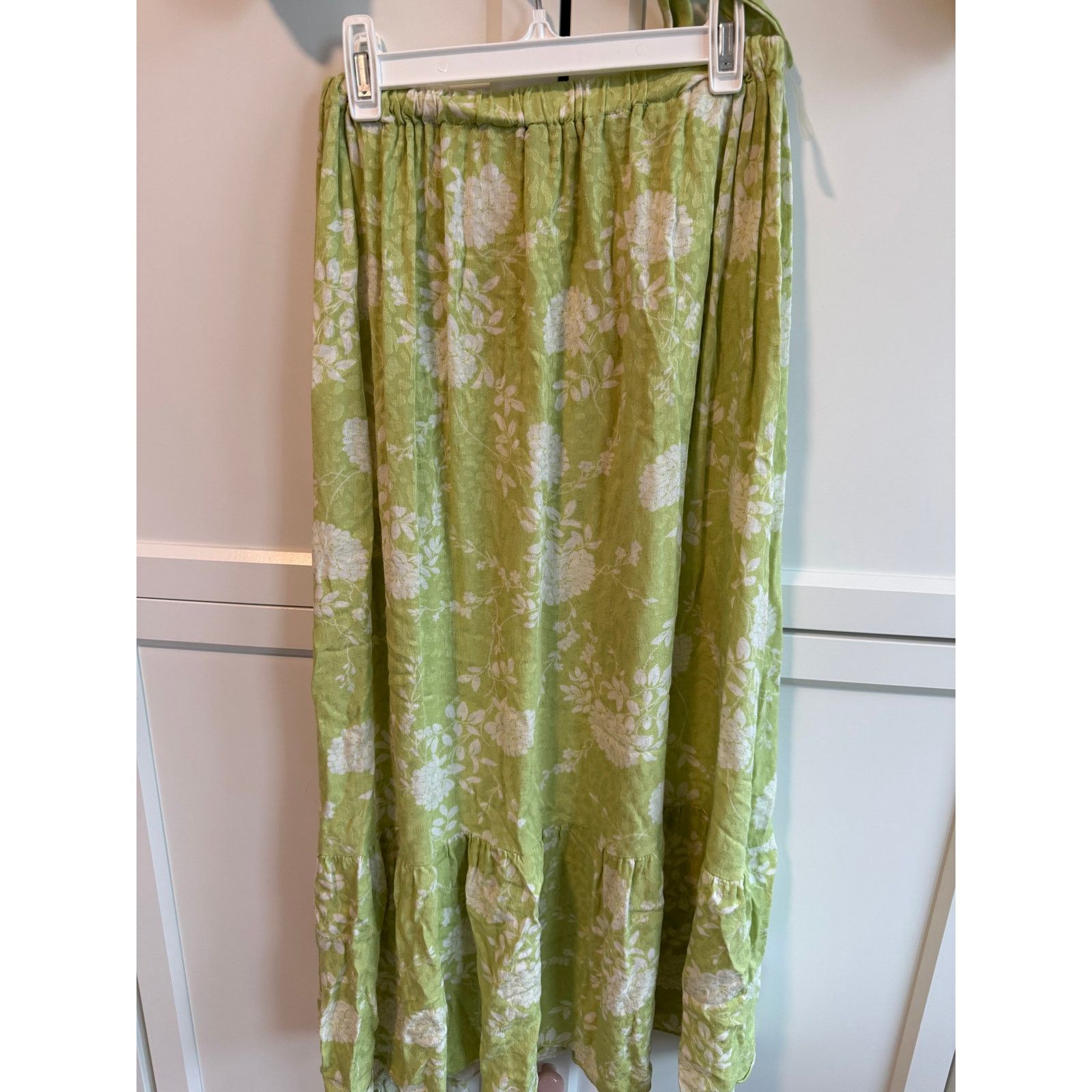 Other Etiquette Floral Off Shoulder Crop Top Maxi Set S - B018 Size S / US 4 / IT 40 - 7 Thumbnail