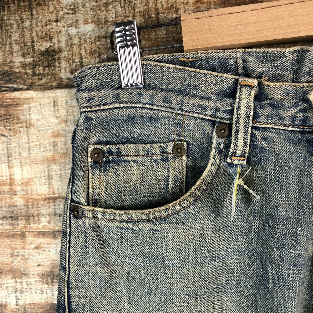 Vintage DL Bobson vintage Blue Denim Pants #C175 Size US 30 / EU 46 - 7 Thumbnail