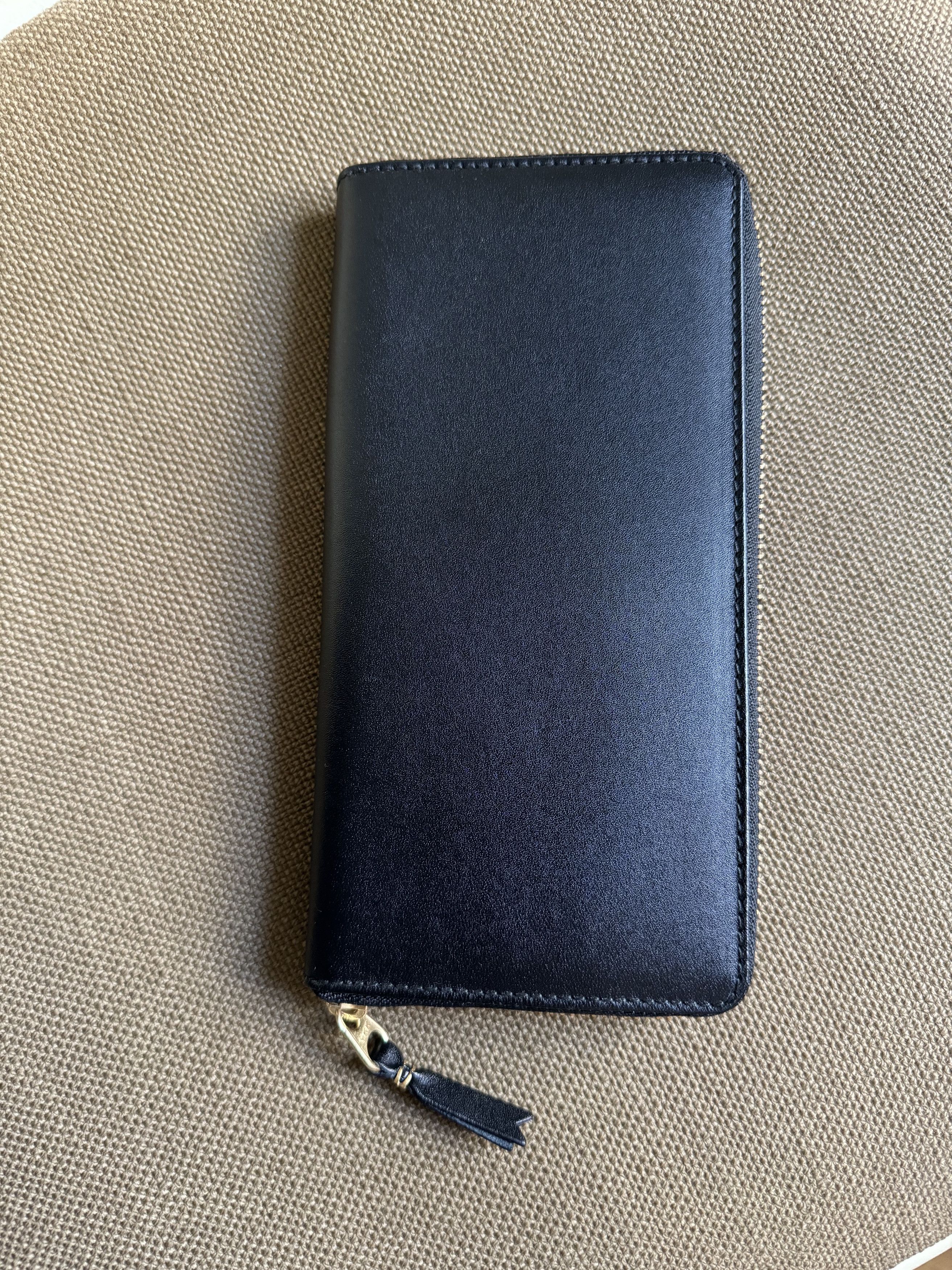 Comme des Garcons Comme Des Garcons Wallet Zip-Aournd-BLACK-NEW!!! Size ONE SIZE - 10 Thumbnail