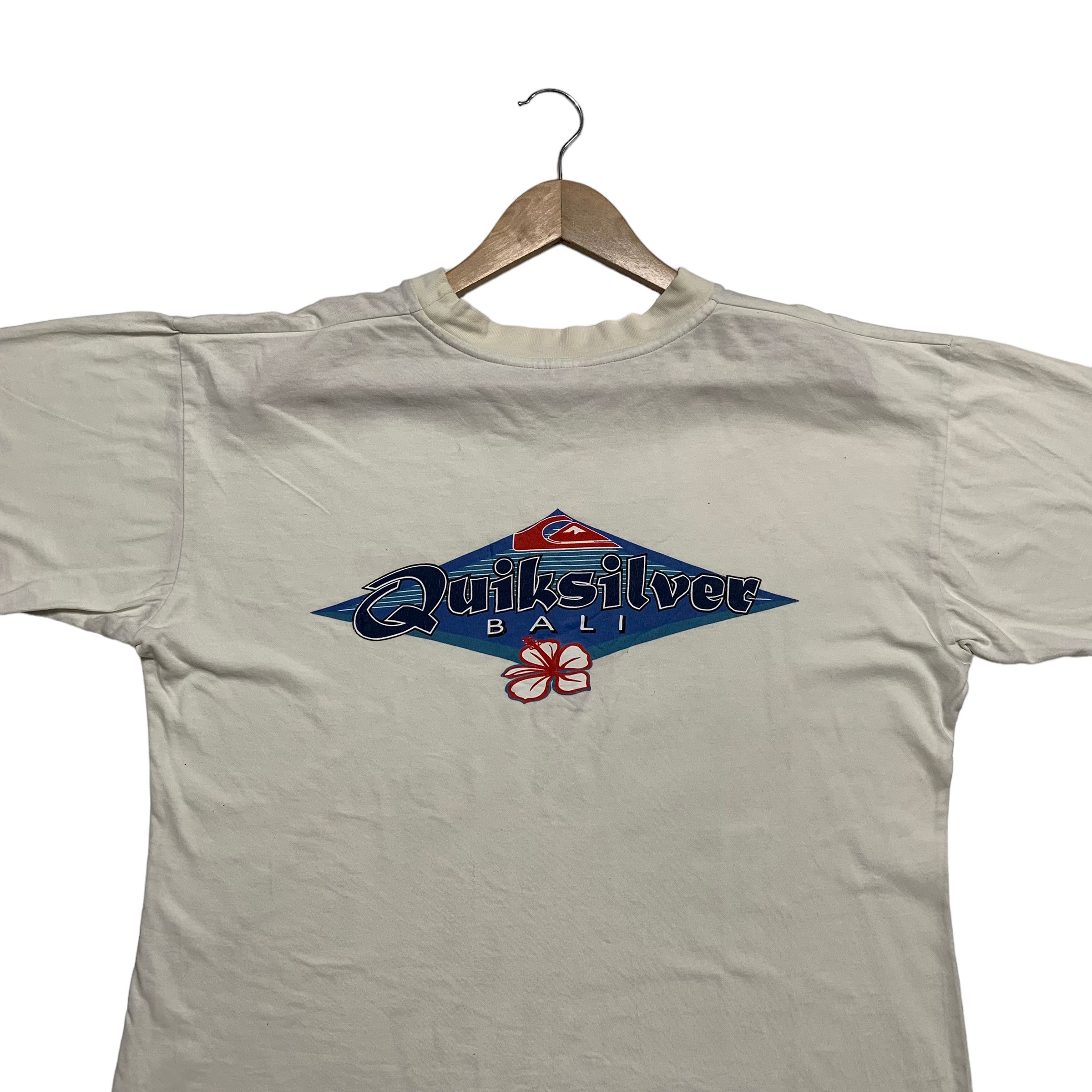 Quiksilver Vintage Quiksilver Bali Tee Size US L / EU 52-54 / 3 - 6 Thumbnail