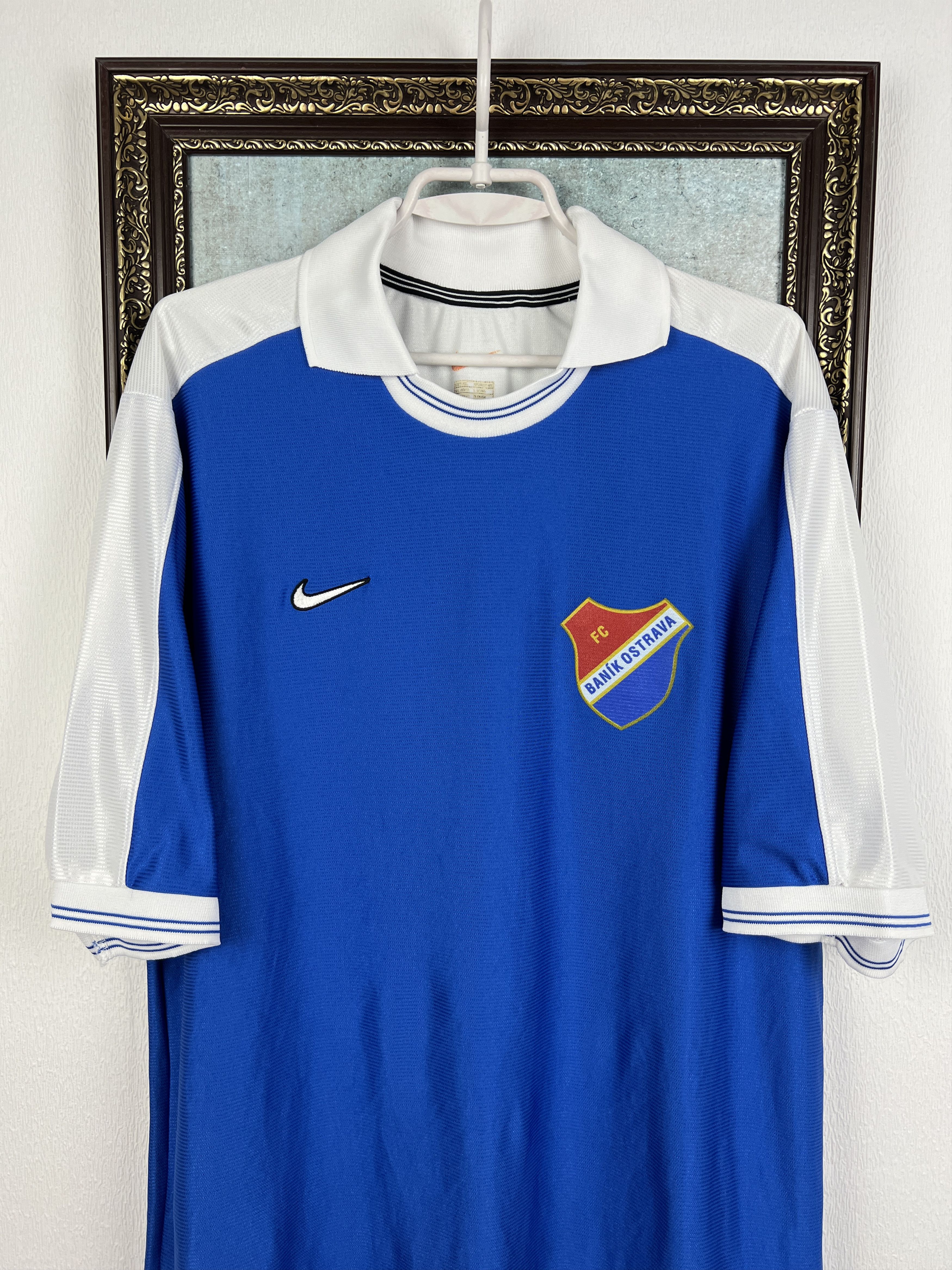 Nike Nike Banik Ostrava Football Shirt Player Issue Soccer Jersey Size US XL / EU 56 / 4 - 2 Thumbnail