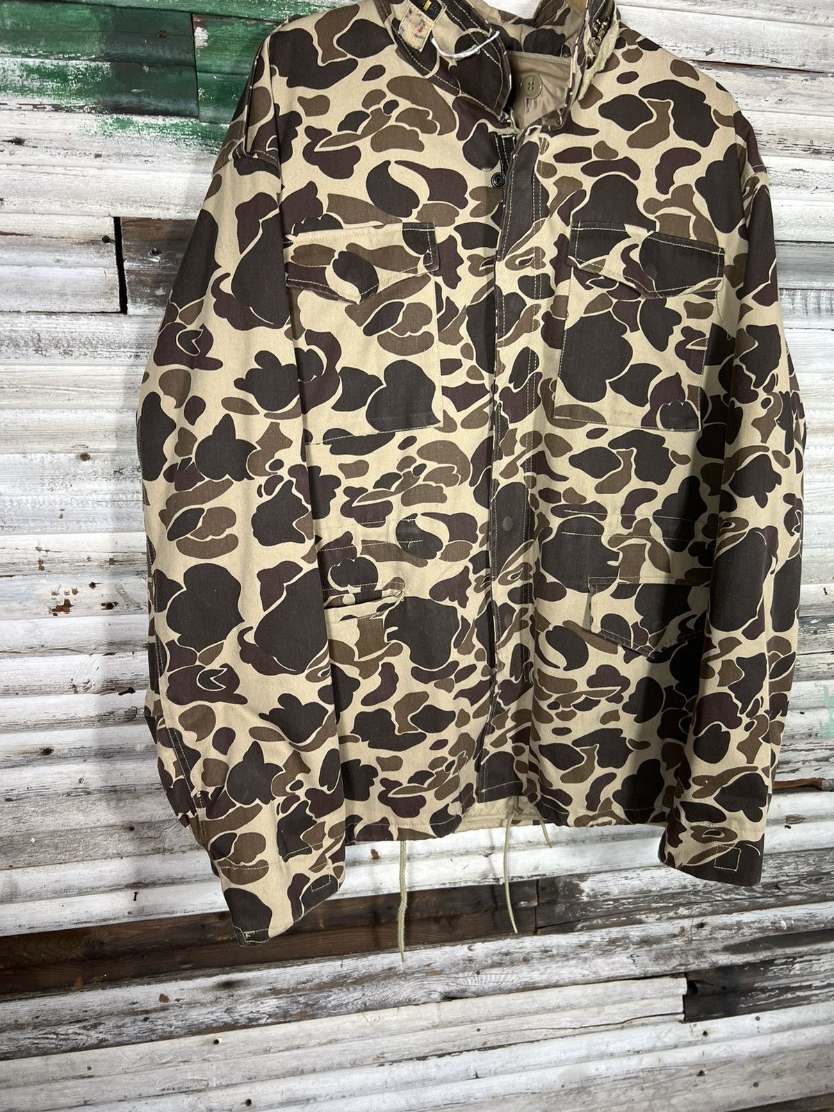 Vintage Vintage Camo Jacket Size US XL / EU 56 / 4 - 3 Thumbnail