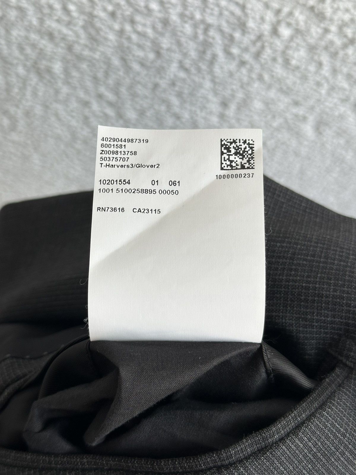Hugo Boss Hugo Boss x Loro Piana Suit Blazer & Trousers Super 150 Wool Size 40R - 15 Thumbnail