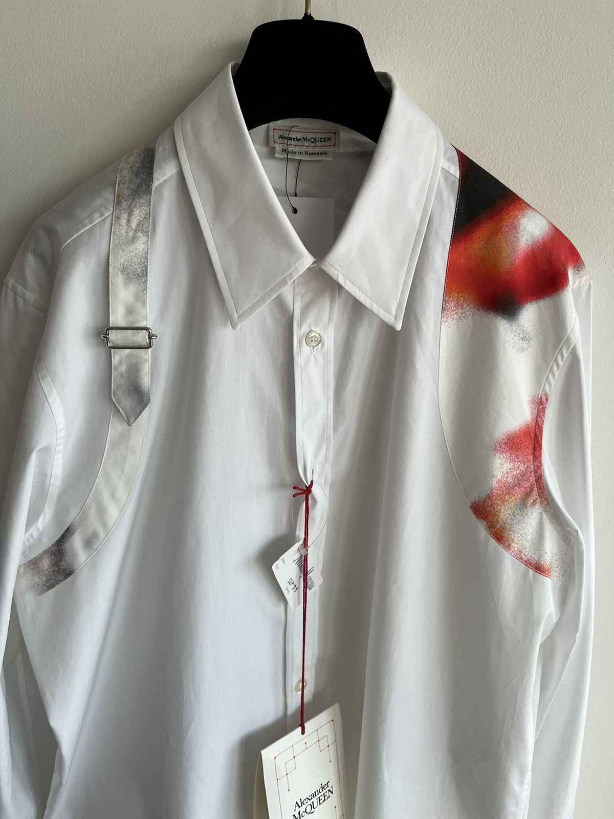Alexander McQueen × MCQ × McQ Alexander McQueen Brand New Alexander McQueen Super Runway Shirt RARE Size US L / EU 52-54 / 3 - 3 Thumbnail