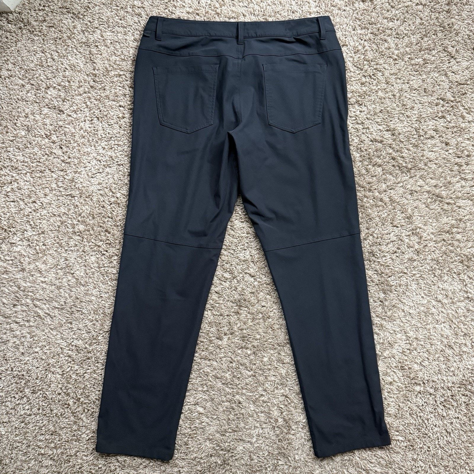 Lululemon LuluLemon ABC 5 Pocket Athletic Pants Black Chino Gym Casual Size US 34 / EU 50 - 2 Thumbnail