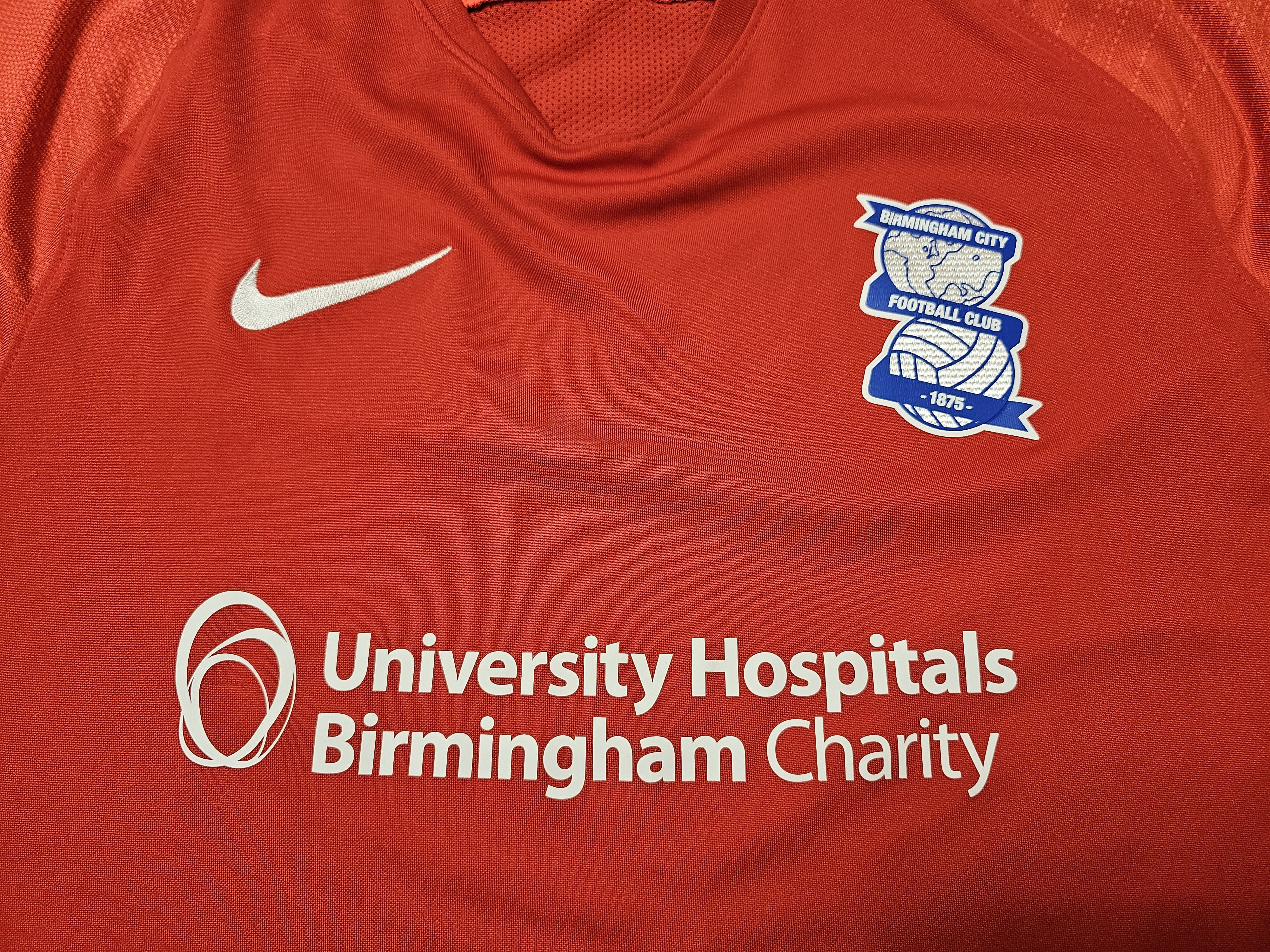 Nike BIRMINGHAM CITY 2020 2021 AWAY FOOTBALL SOCCER JERSEY Size US M / EU 48-50 / 2 - 3 Thumbnail