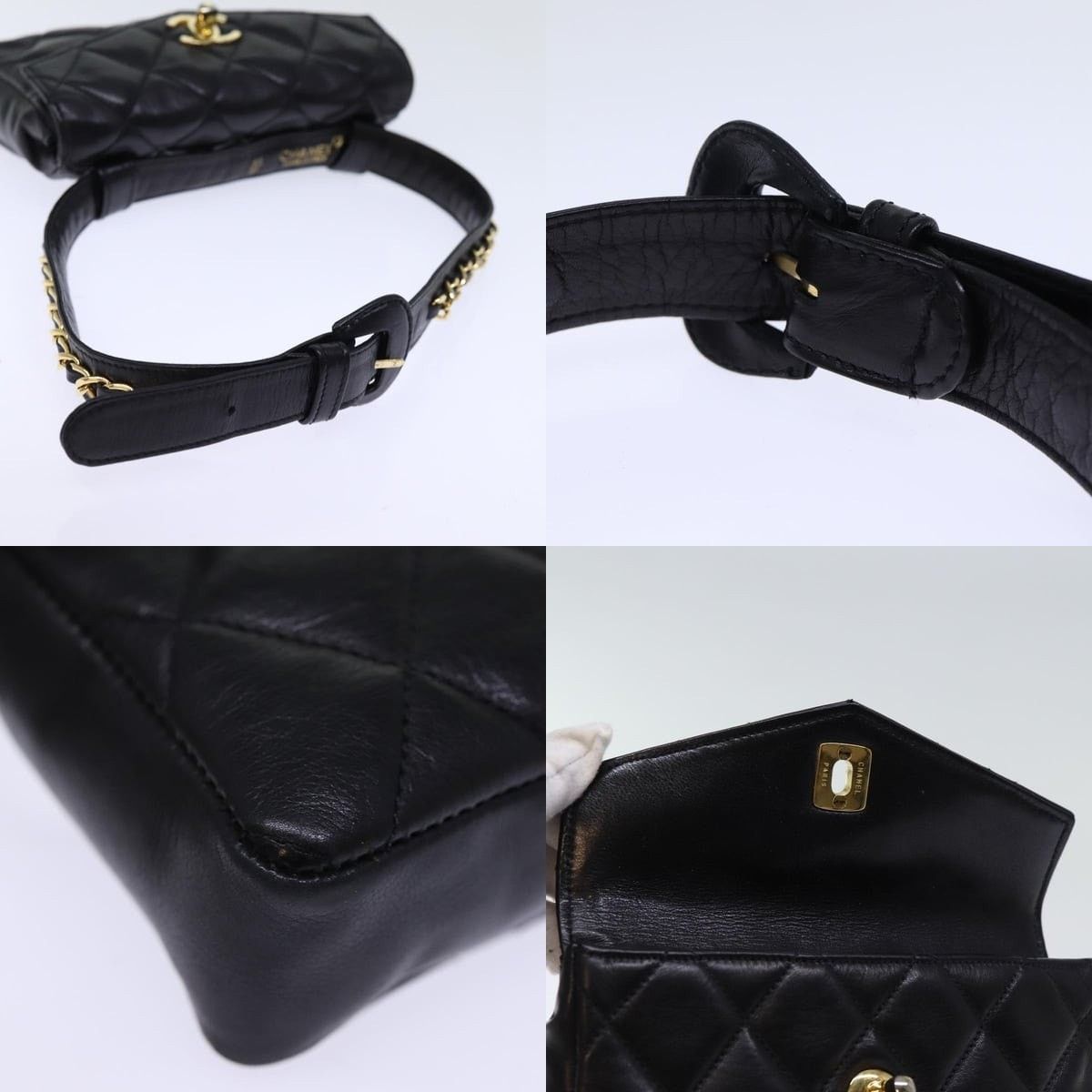 Chanel Chanel Matelasse Turn Lock Waist Bag Size ONE SIZE - 4 Thumbnail