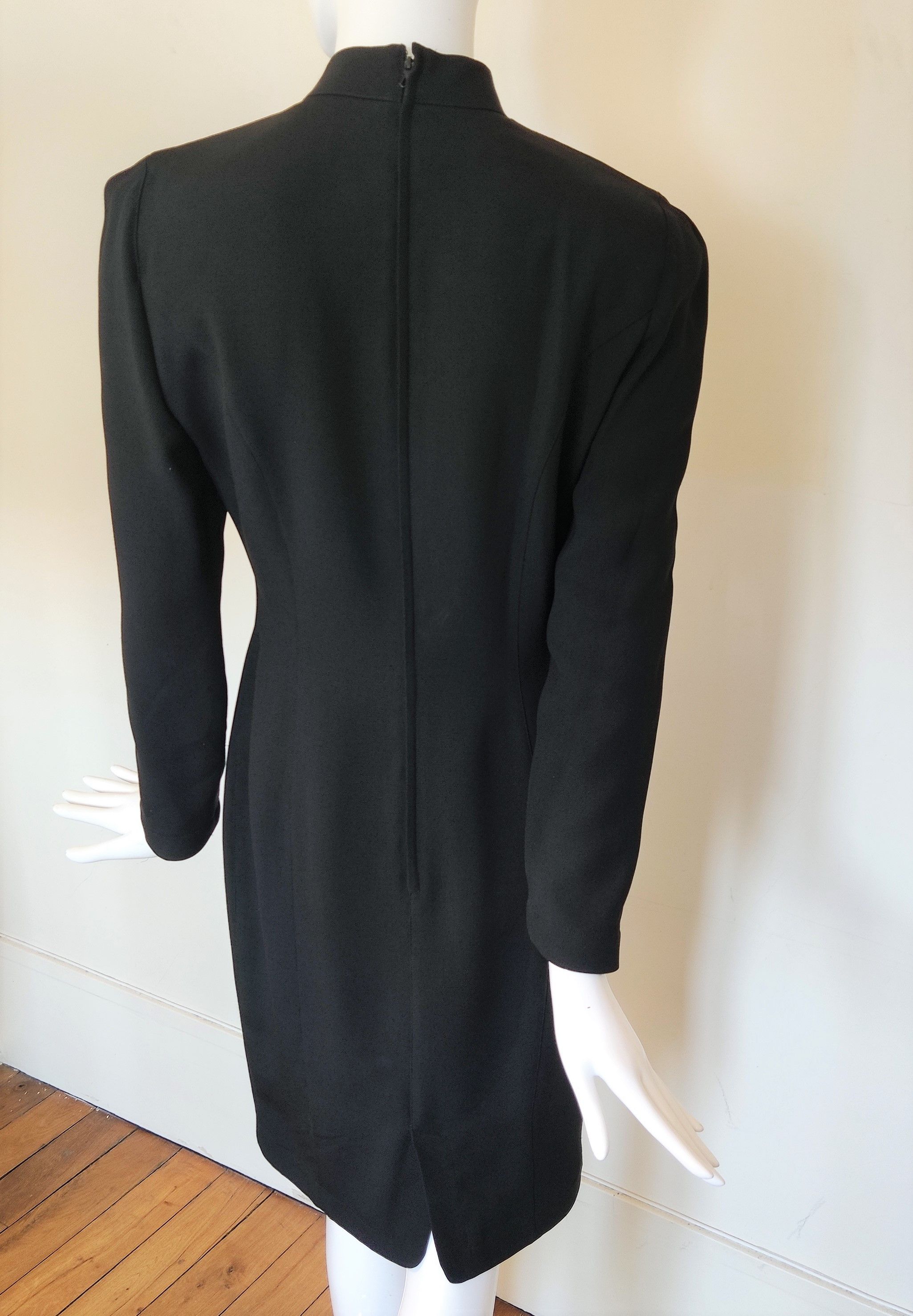 Thierry Mugler Thierry Mugler Couture Runway Rhinestone Diamond Dress Size S / US 4 / IT 40 - 3 Thumbnail
