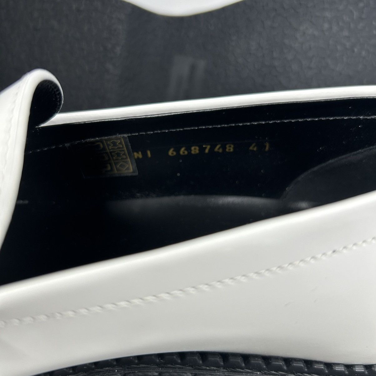 Saint Laurent Paris New Saint Laurent Teddy 10 White Penny Loafer Size 41EU/8US Size US 8 / EU 41 - 7 Thumbnail
