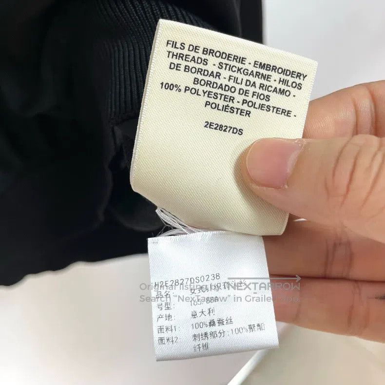 Hermes Hermes Pig Nose Long Sleeve Crewneck, Black Knit Sleeves Size XS / US 0-2 / IT 36-38 - 5 Thumbnail