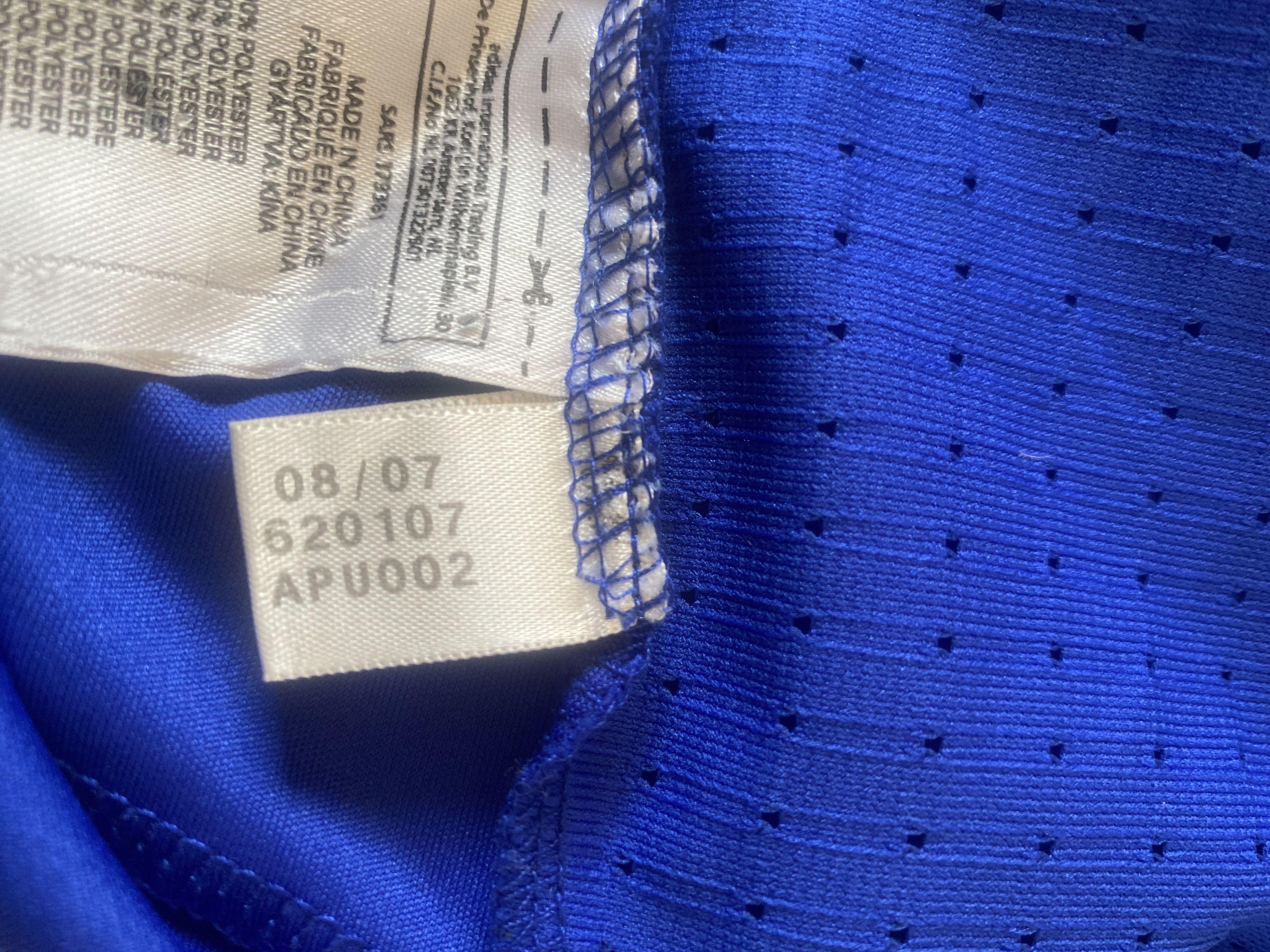Adidas Vintage FRANCE 2007 - 2008 - Adidas - children's 152 UNIQUE Size US XXS / EU 40 - 8 Thumbnail