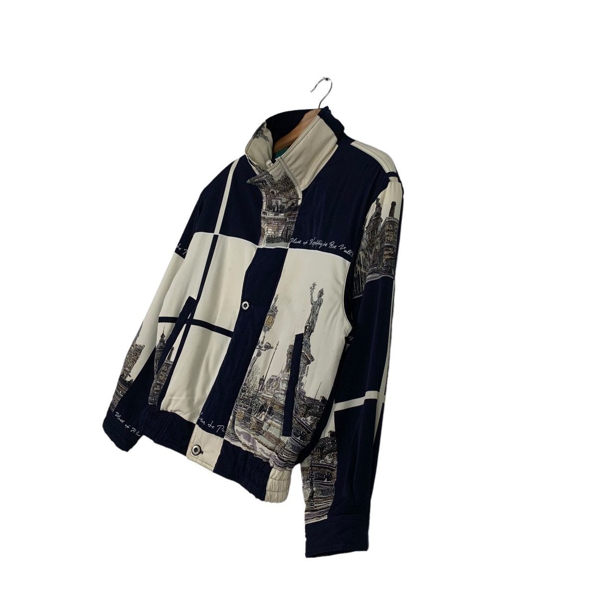 Japanese Brand DIRECCION NO25 PARIS HISTORY FULLPRINT JACKET #0130-C7 Size US M / EU 48-50 / 2 - 2 Thumbnail