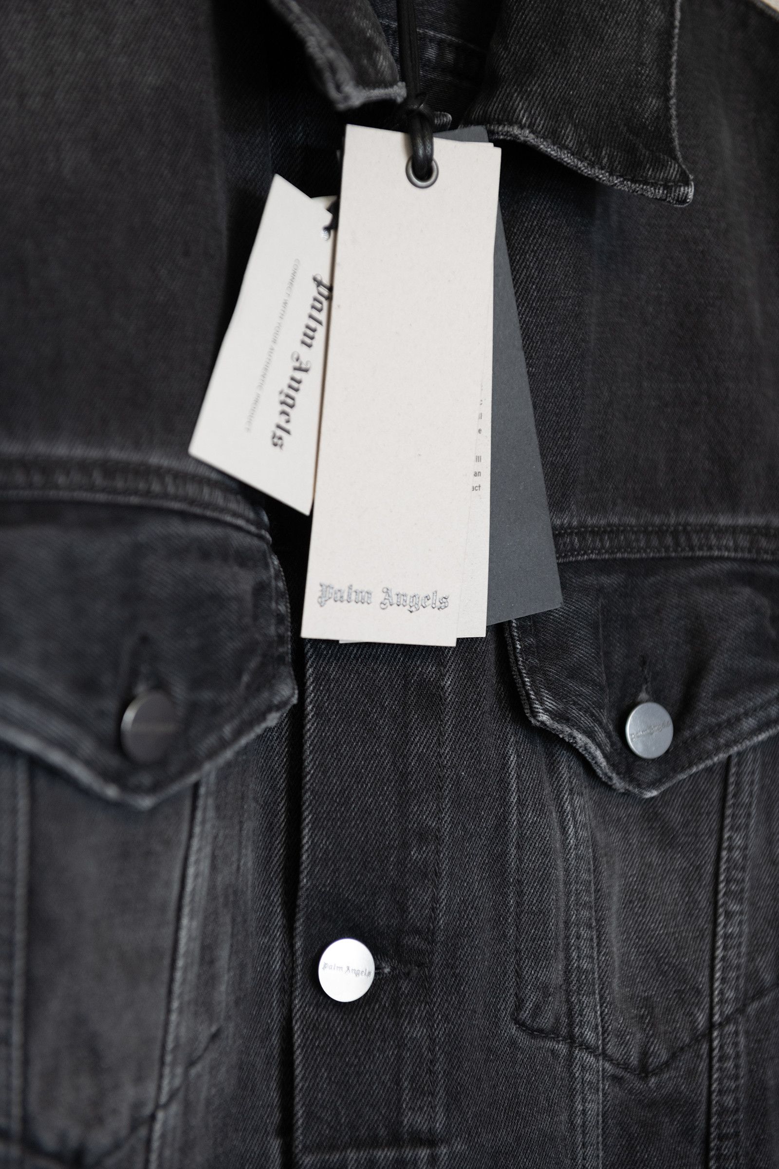 Palm Angels Palm Angels Track Denim Jacket Size US M / EU 48-50 / 2 - 5 Thumbnail